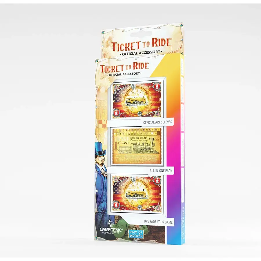 4251715410486 - Gamegenic GGS15002 - Zug um Zug Premium Art Sleeves