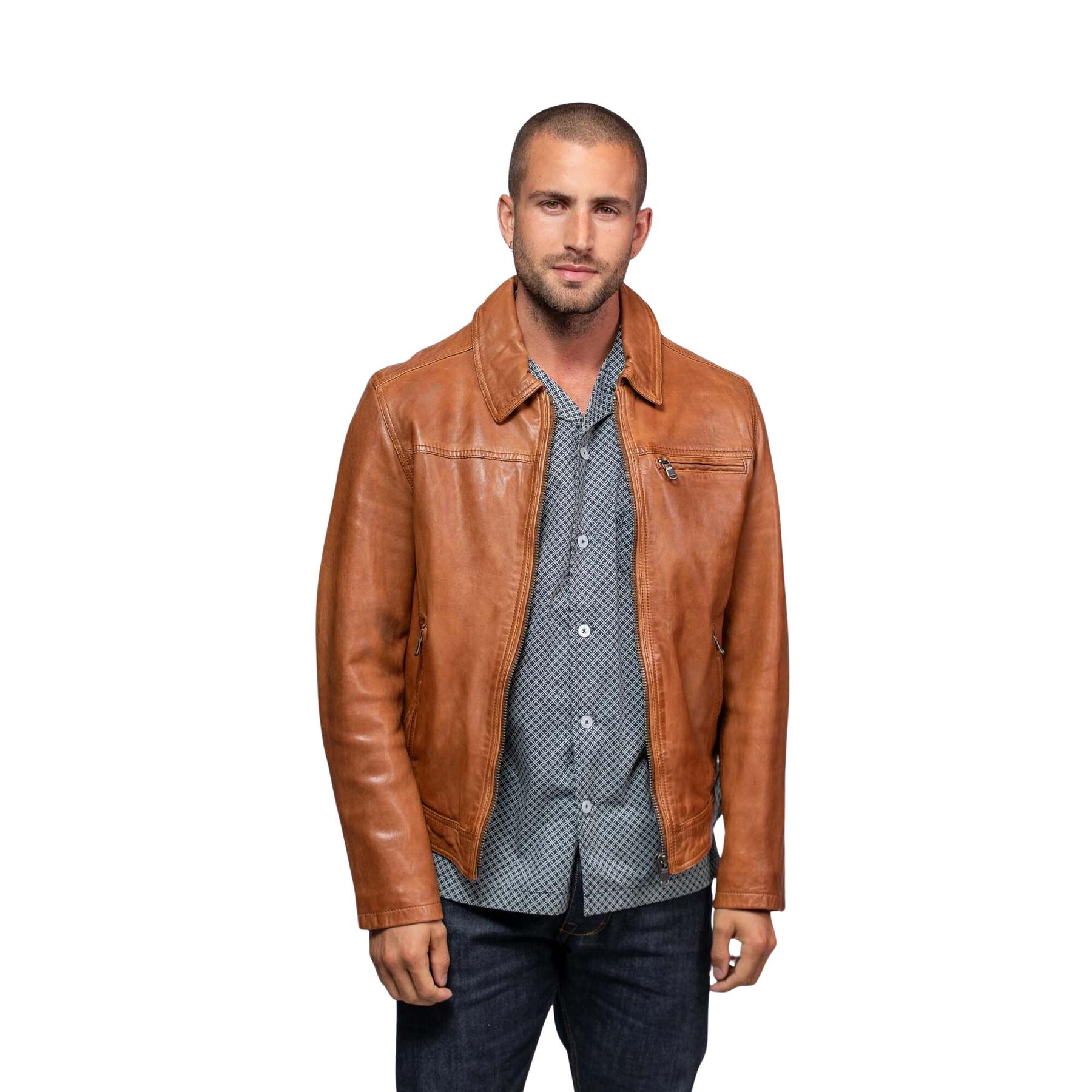 3665653318093 - Lederjacke Major