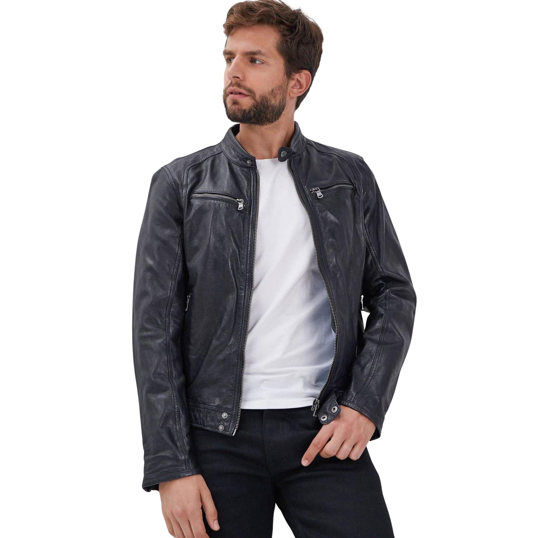 3665653446857 - Lederjacke Dustin