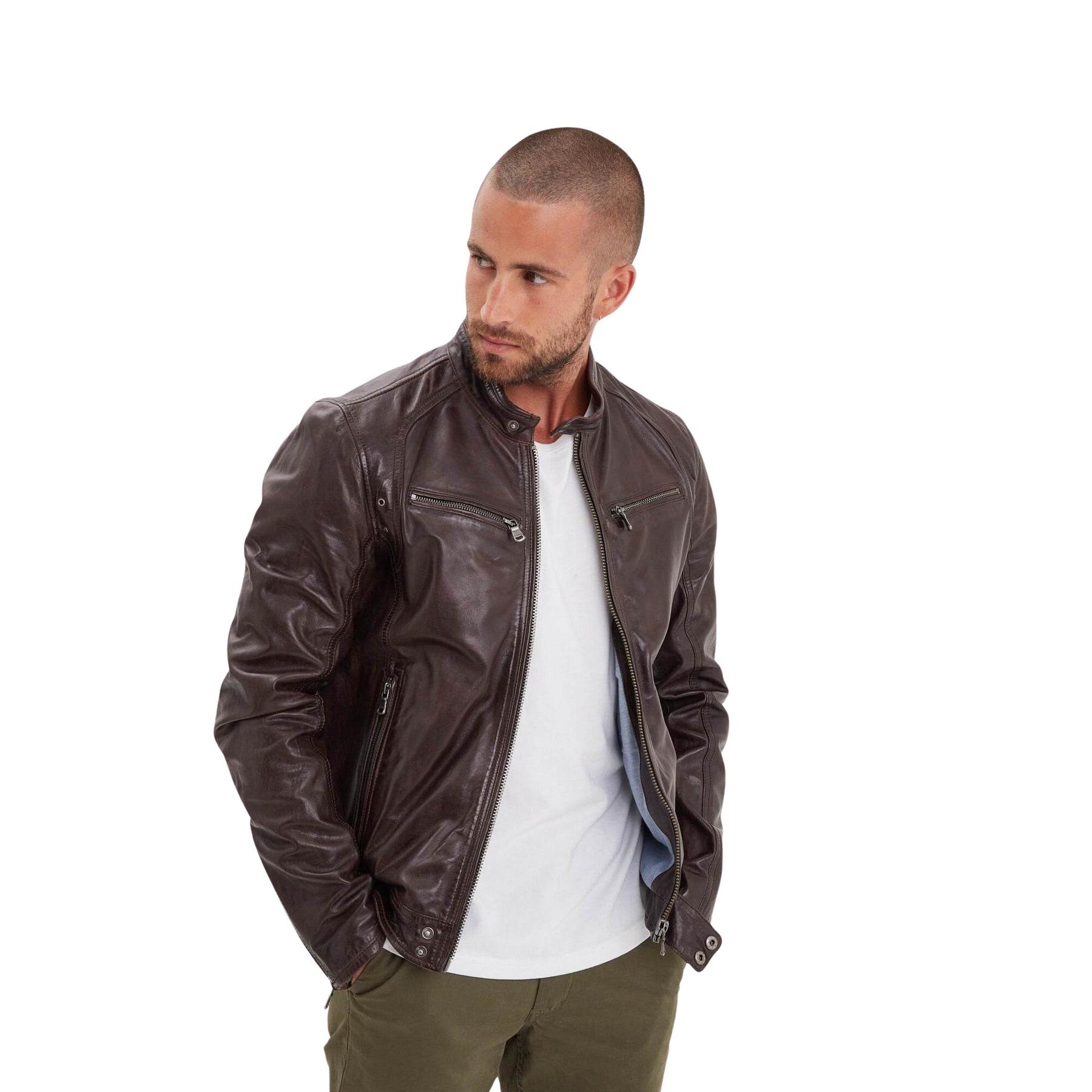 3665653340186 - Lederjacke Dustin