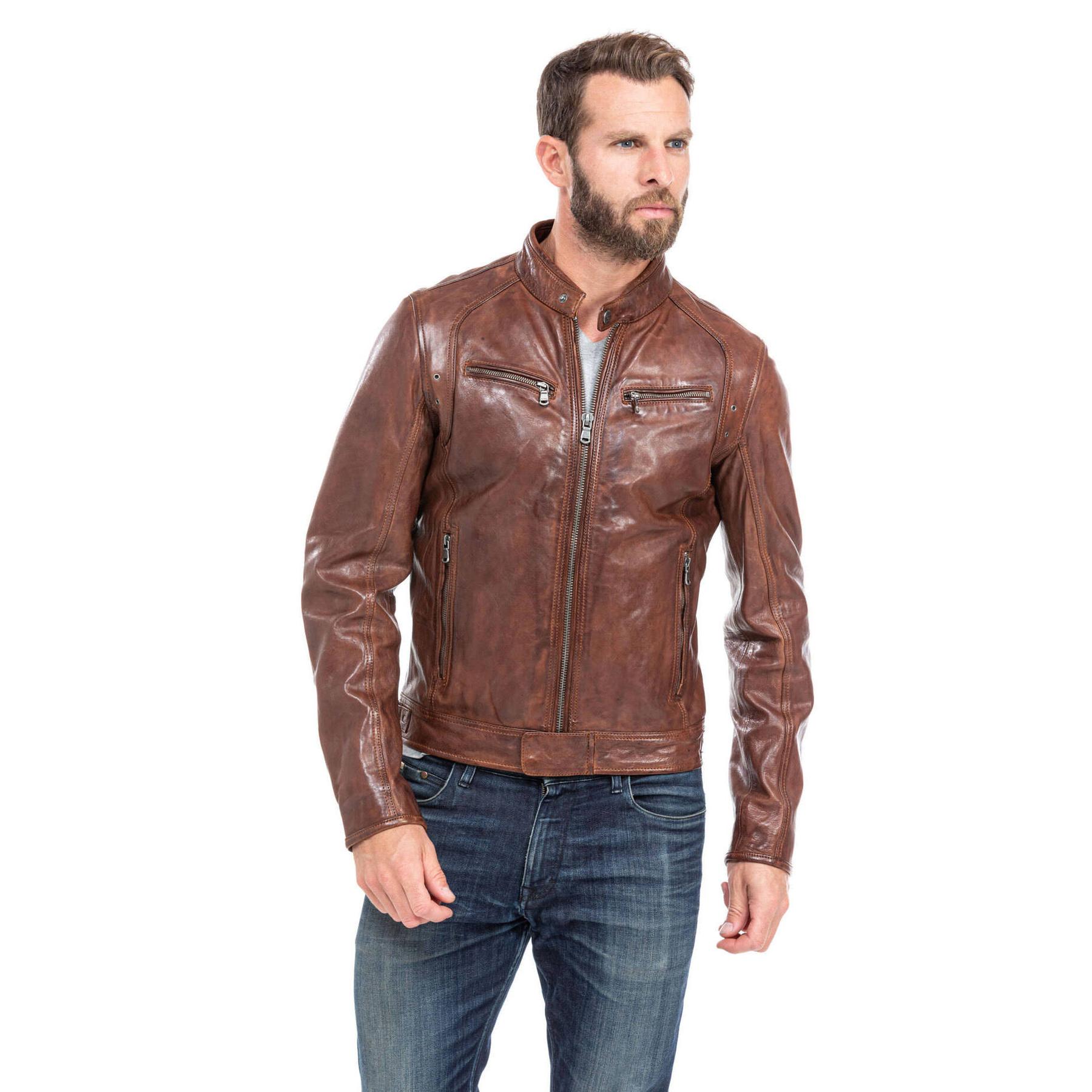 3665653588151 - Lederjacke Dustin