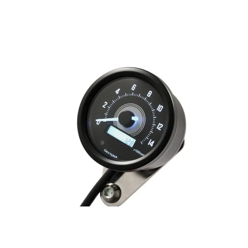Digitaler Tachometer mit Halterung Daytona Velona 2 14000 trs/min