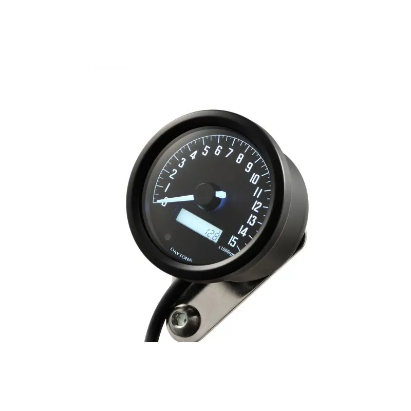 Digitaler Tachometer mit Halterung Daytona Velona 2 15000 trs/min