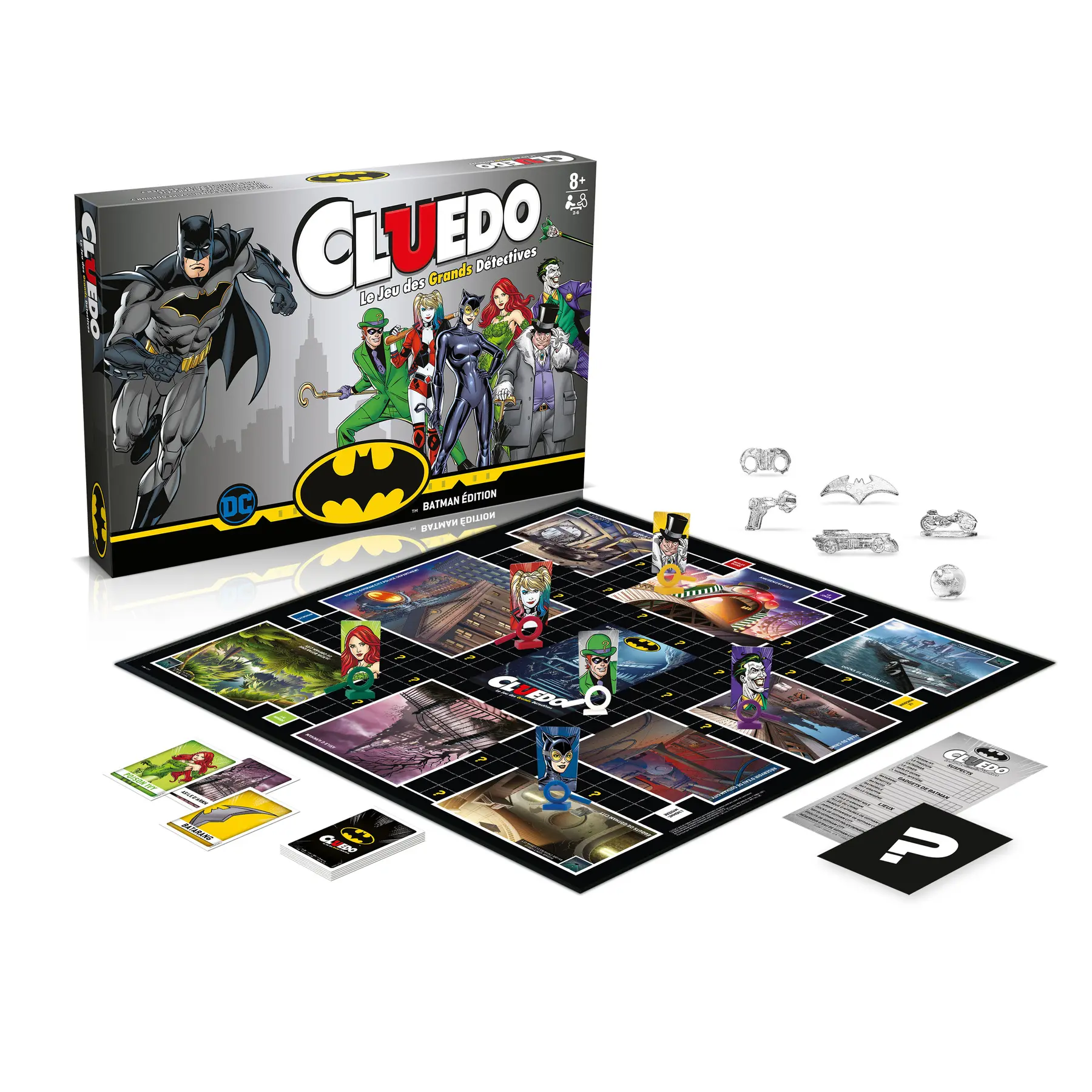 5036905043489 - Gesellschaftsspiele Cluedo Batman