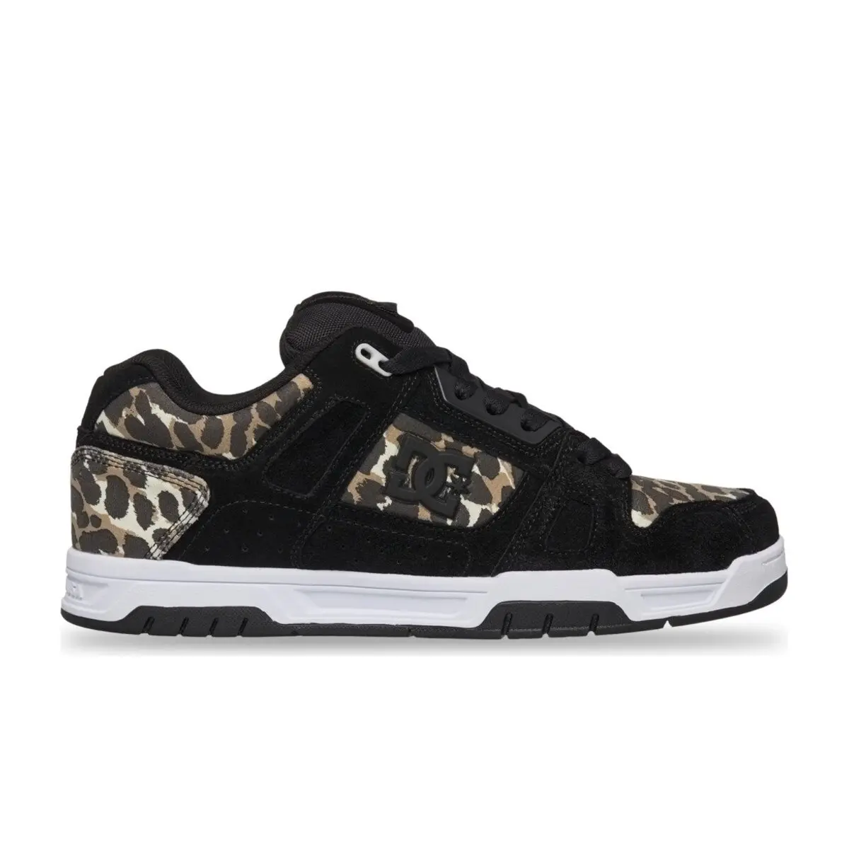 Dc Shoes Men's Noir Oversized Sneakers Stag