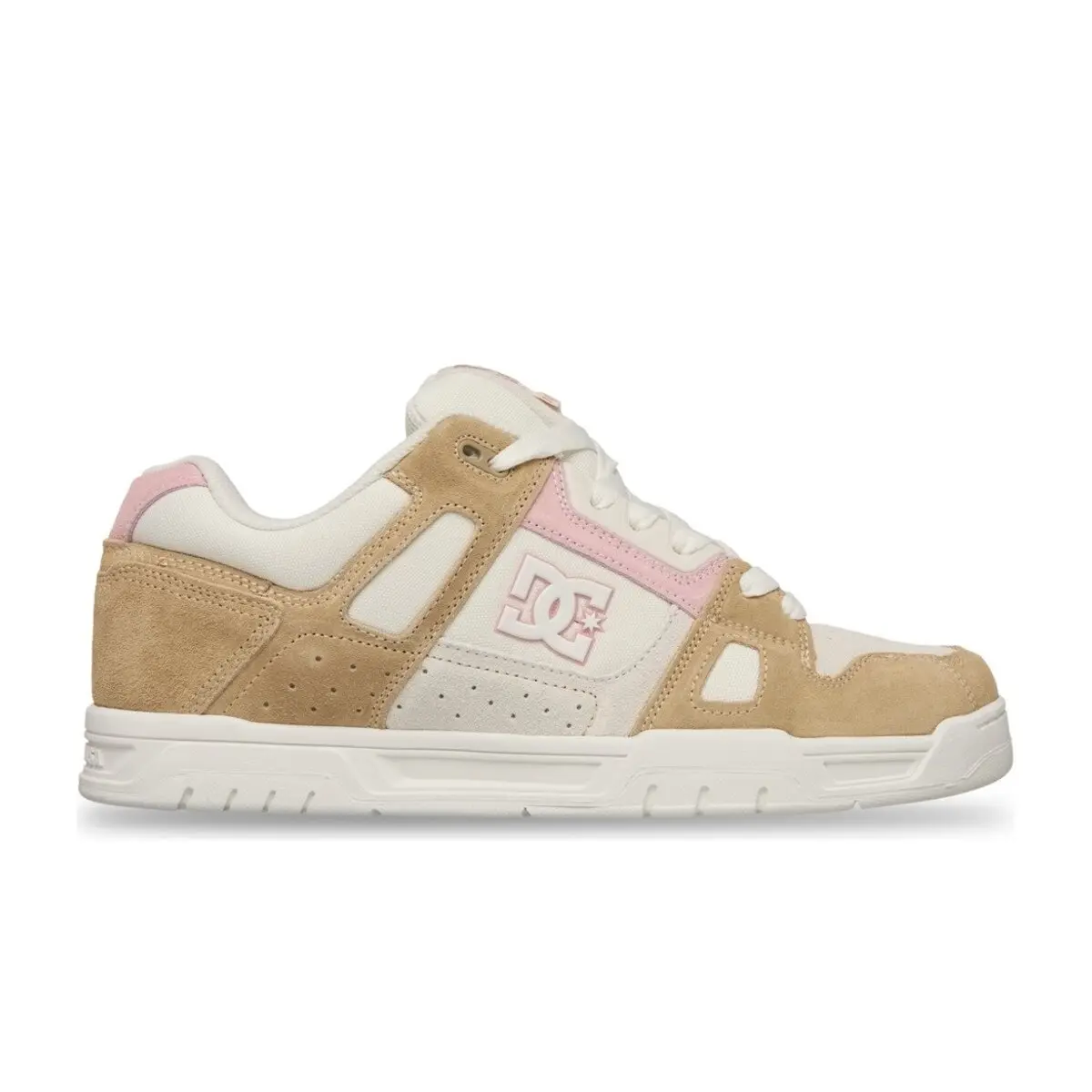 Dc Shoes Men's Marron Oversized Sneakers Stag