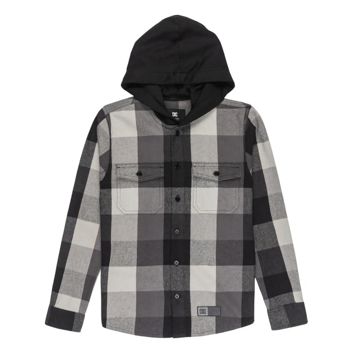 Image of Hemd mit langen Ärmeln und Kapuze für Kinder DC Shoes Ruckus