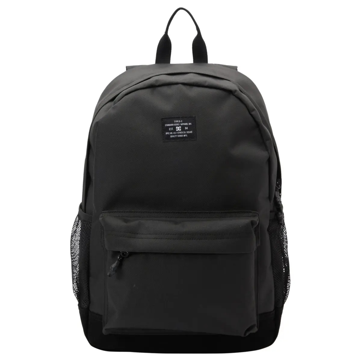 Dc Shoes Boys Noir Backpack Backsider Core 4
