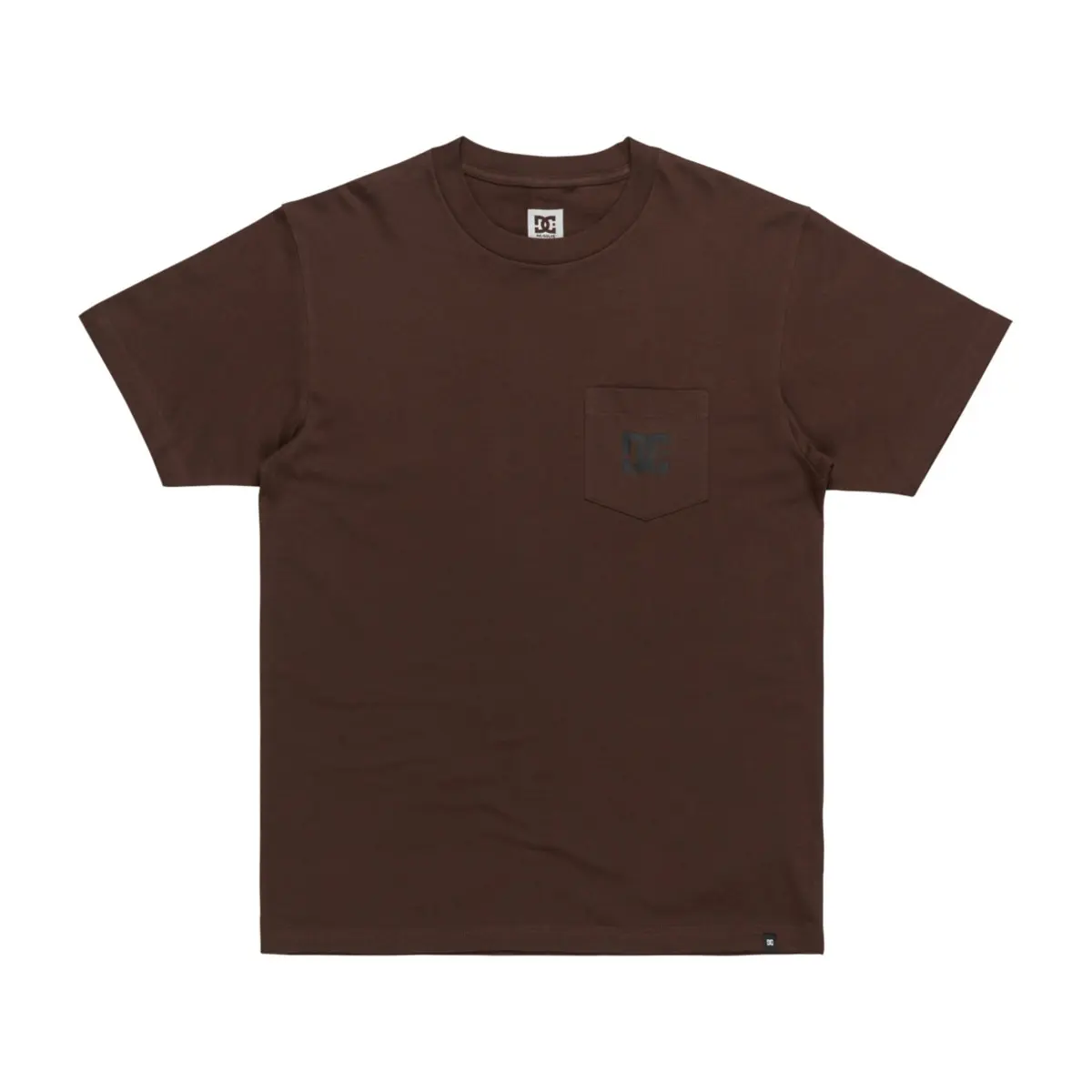 Dc Shoes Men's Marron T-Shirt Star Pocket