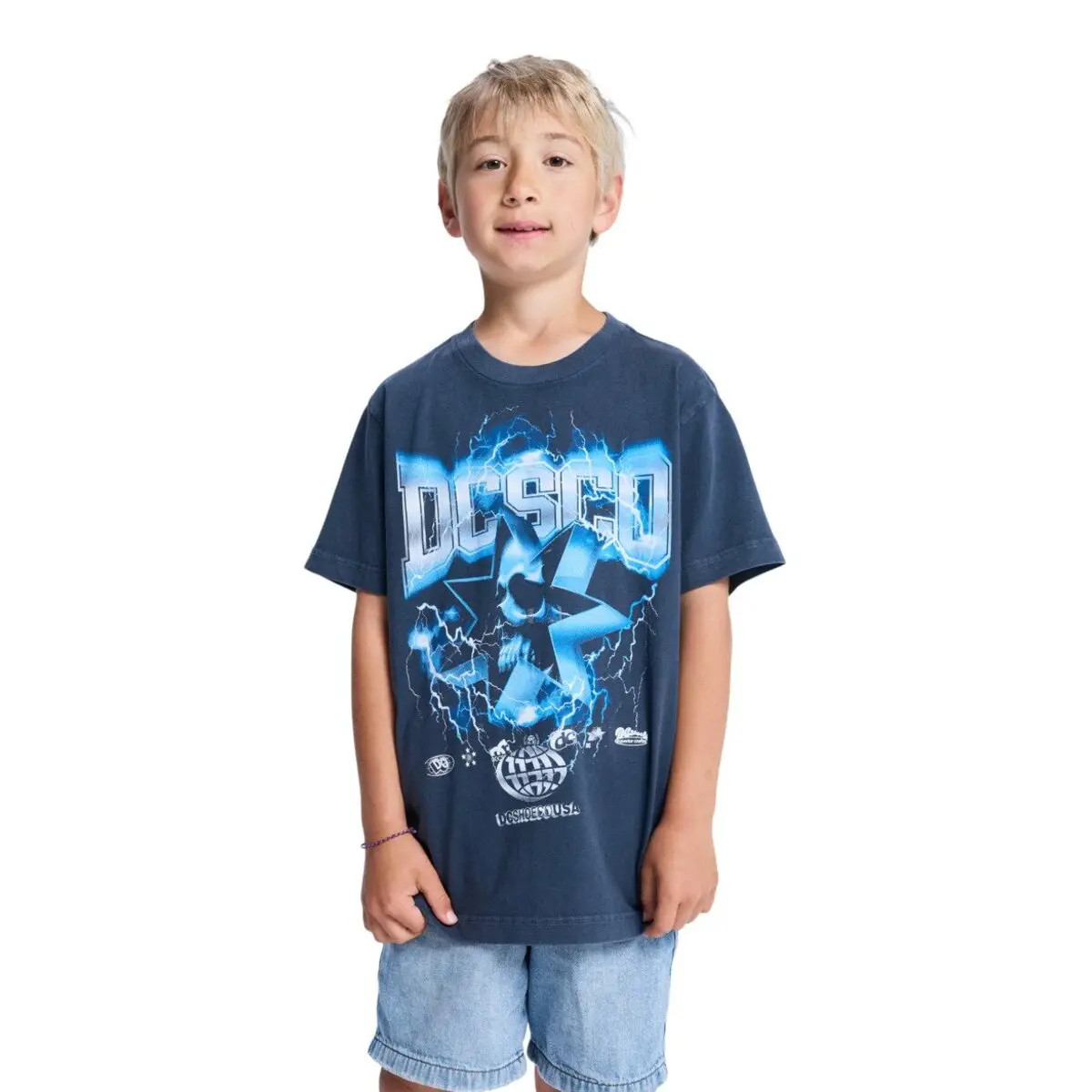 T-shirt enfant DC Shoes Skull Shock