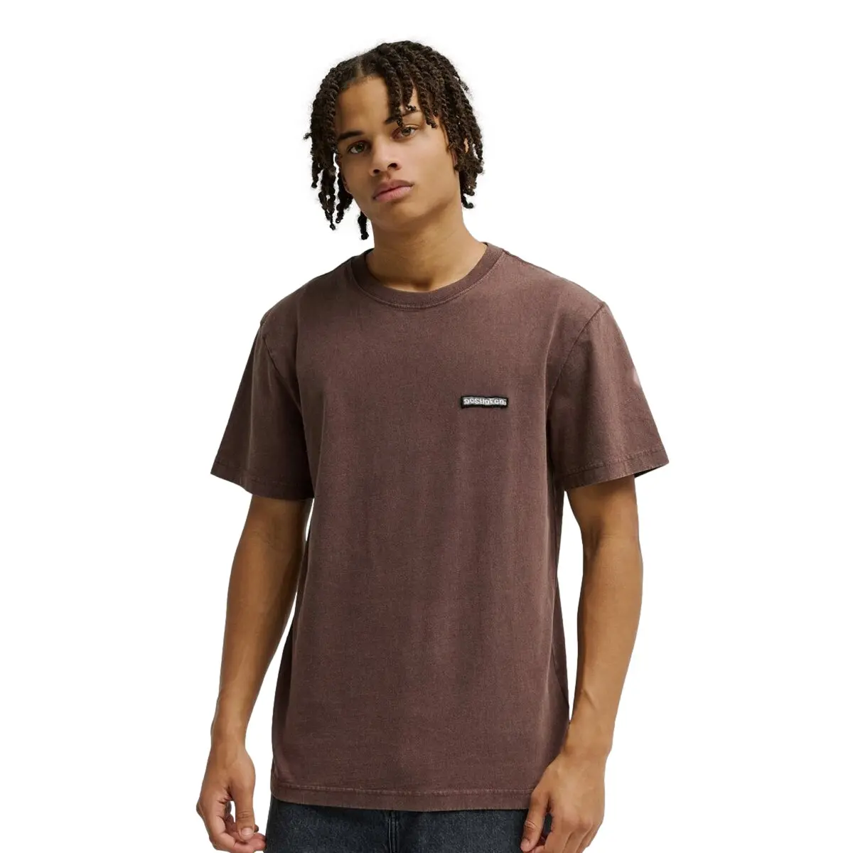 T-Shirt DC Shoes Patch It Washed