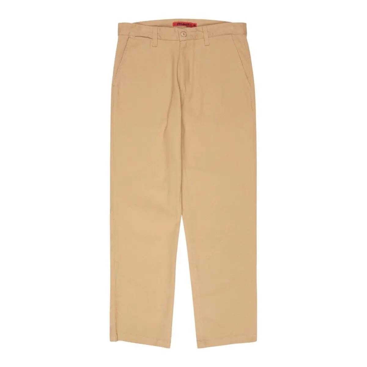 Dc Shoes Men's Beige Chino Trousers Worker Relaxed