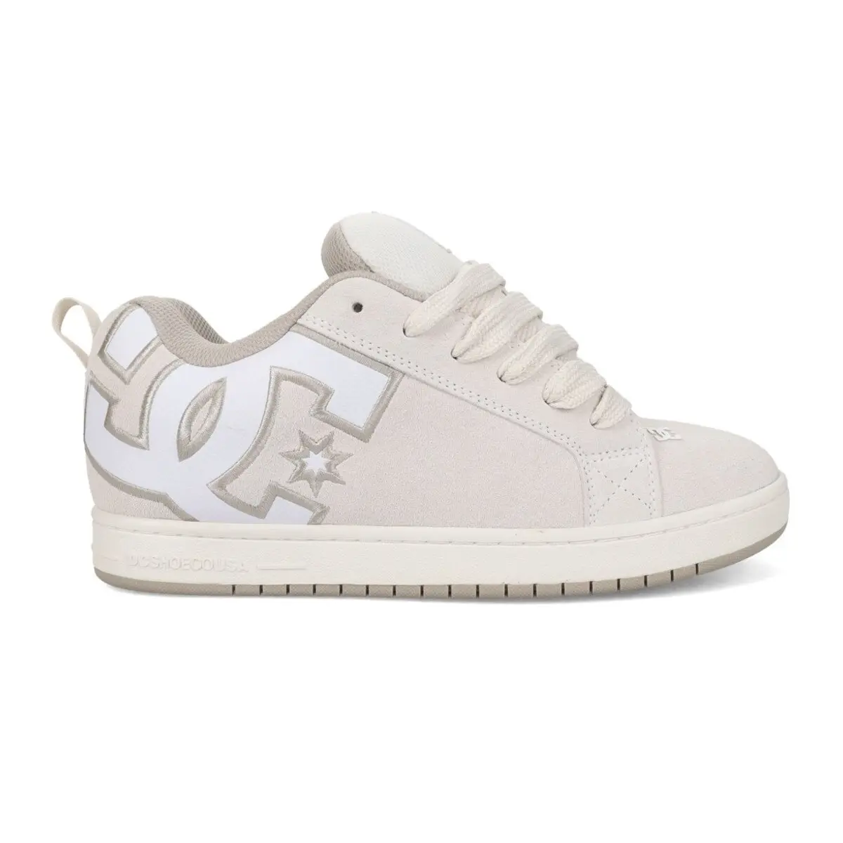 Dc Shoes Men's Blanc Baskets Court Graffik Se