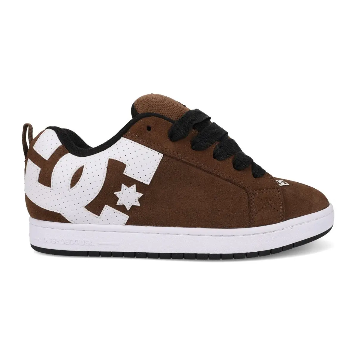 Dc Shoes Men's Marron Baskets Court Graffik Se