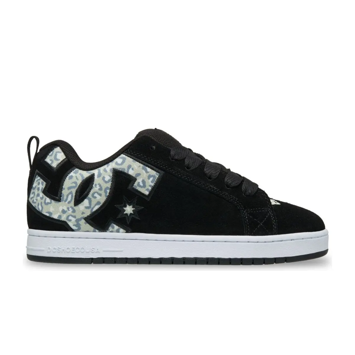 Dc Shoes Men's Noir Baskets Court Graffik Se