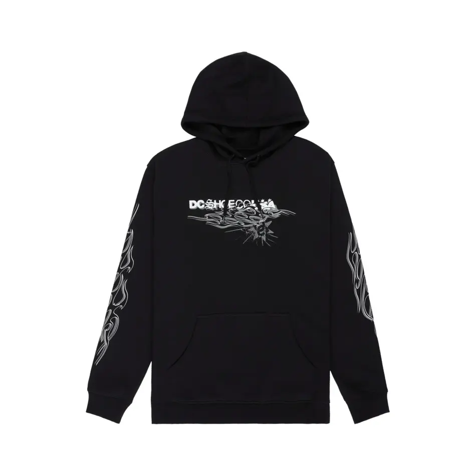 Kapuzensweatshirt DC Shoes Side Flame