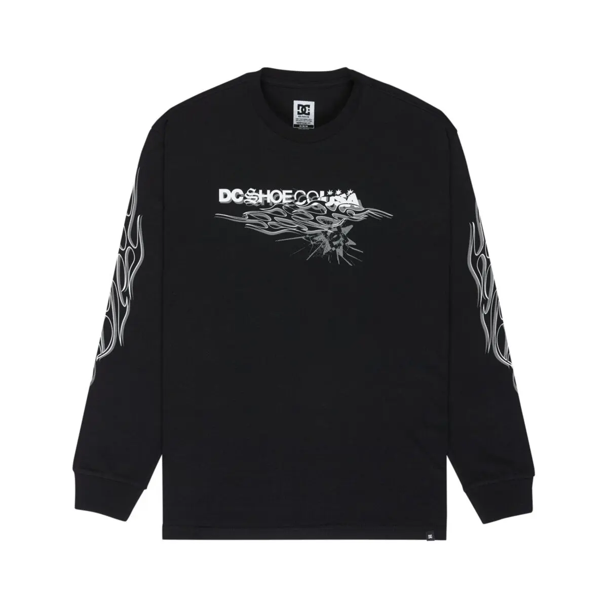 Pullover DC Shoes Side Flame