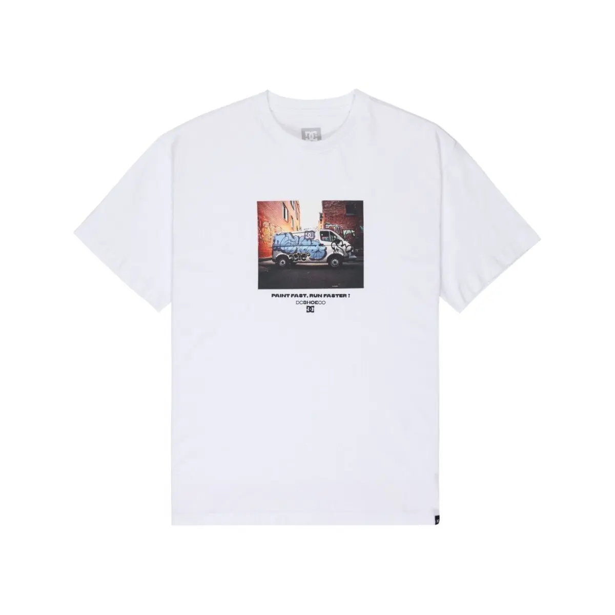 T-Shirt DC Shoes Painted Van