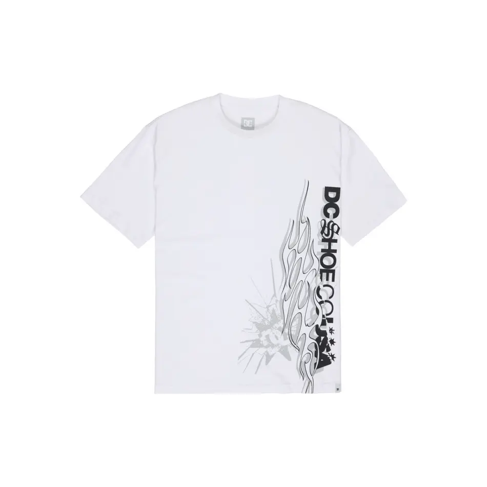 T-Shirt DC Shoes Side Flame