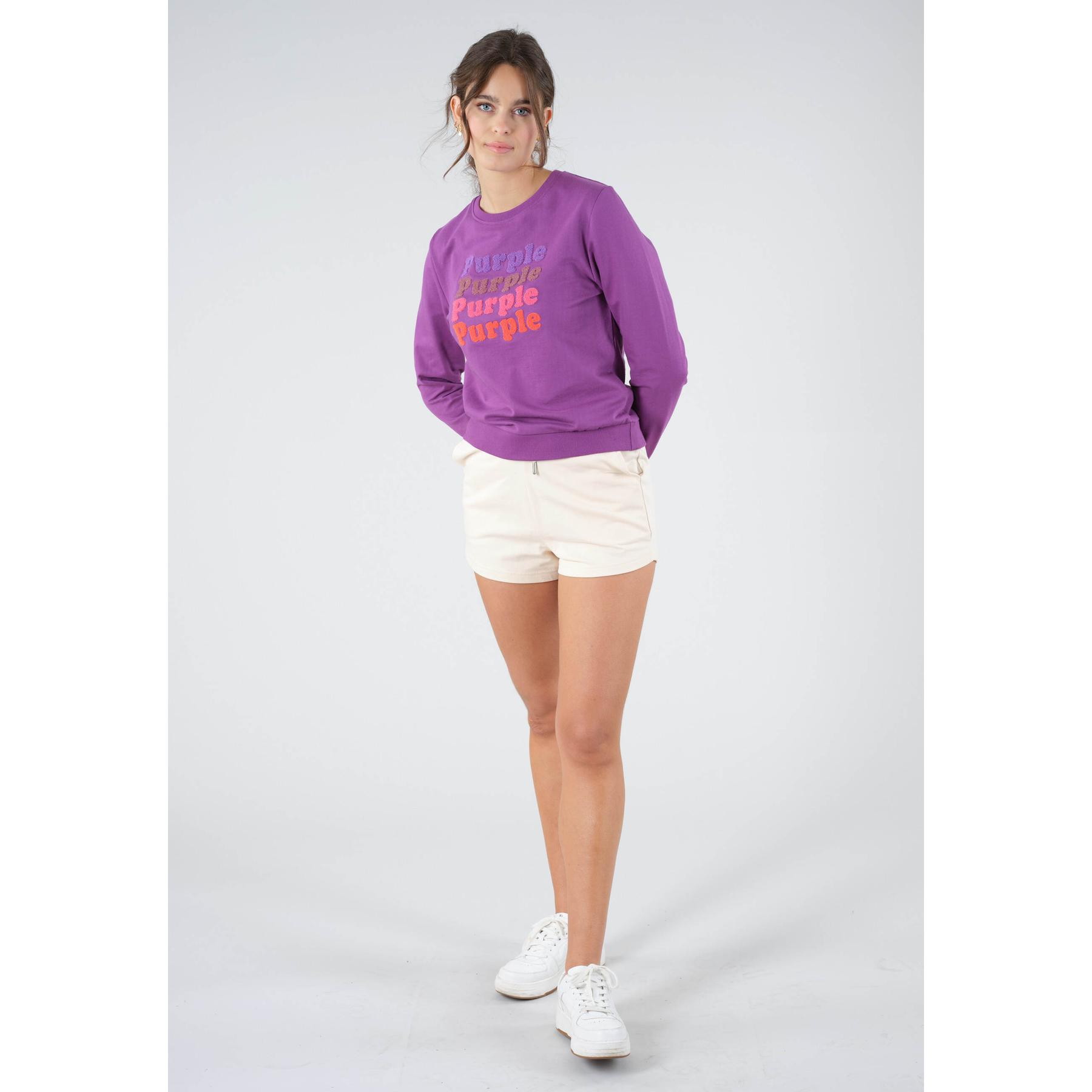 3616321150309 - Sweatshirt Frau Purple