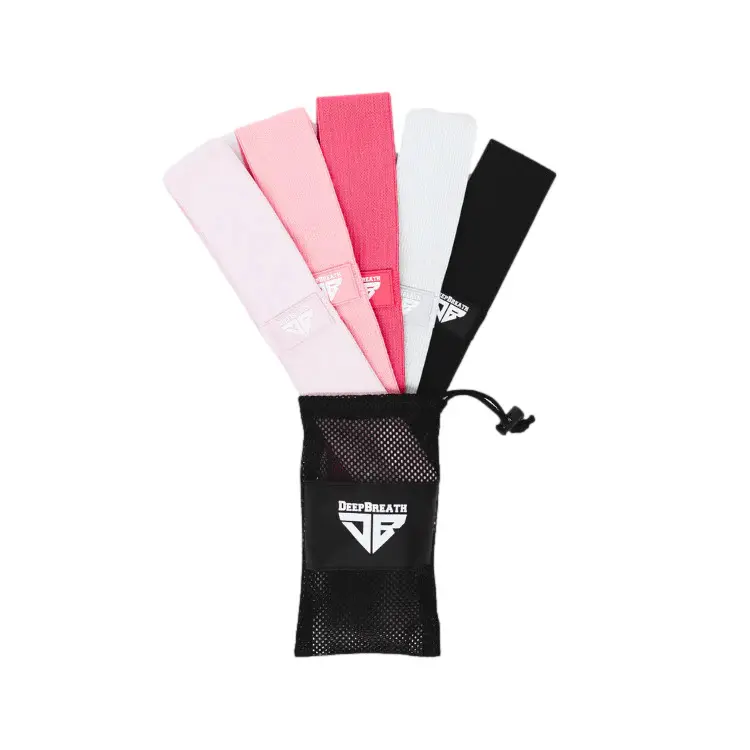 Deep Breath Unisex Rose Resistance Band Mini