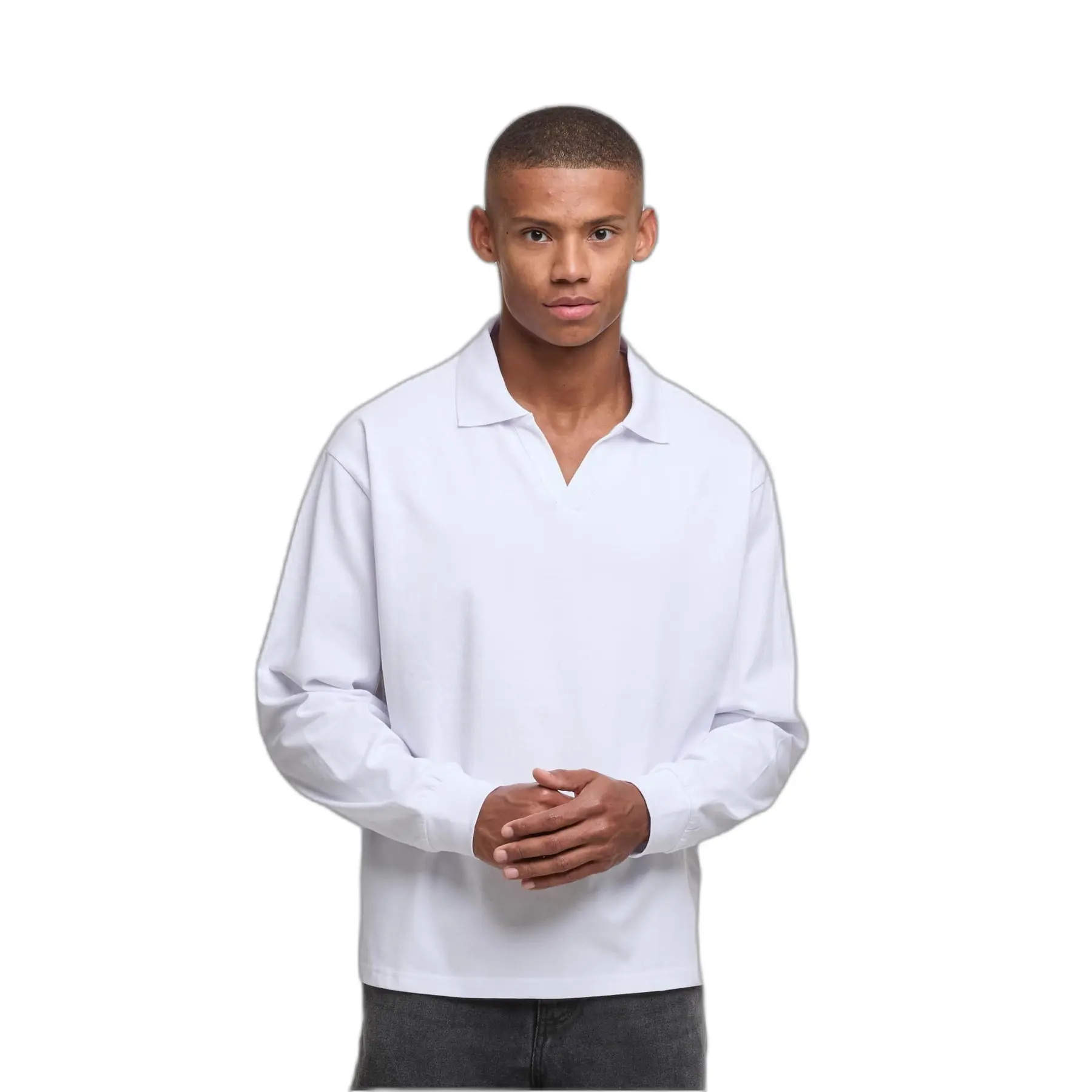 Image of Langärmeliges Polo-Shirt DEF