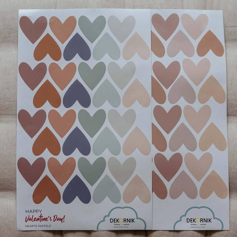 1122009403008 - Baby-Sticker Simply Hearts Set