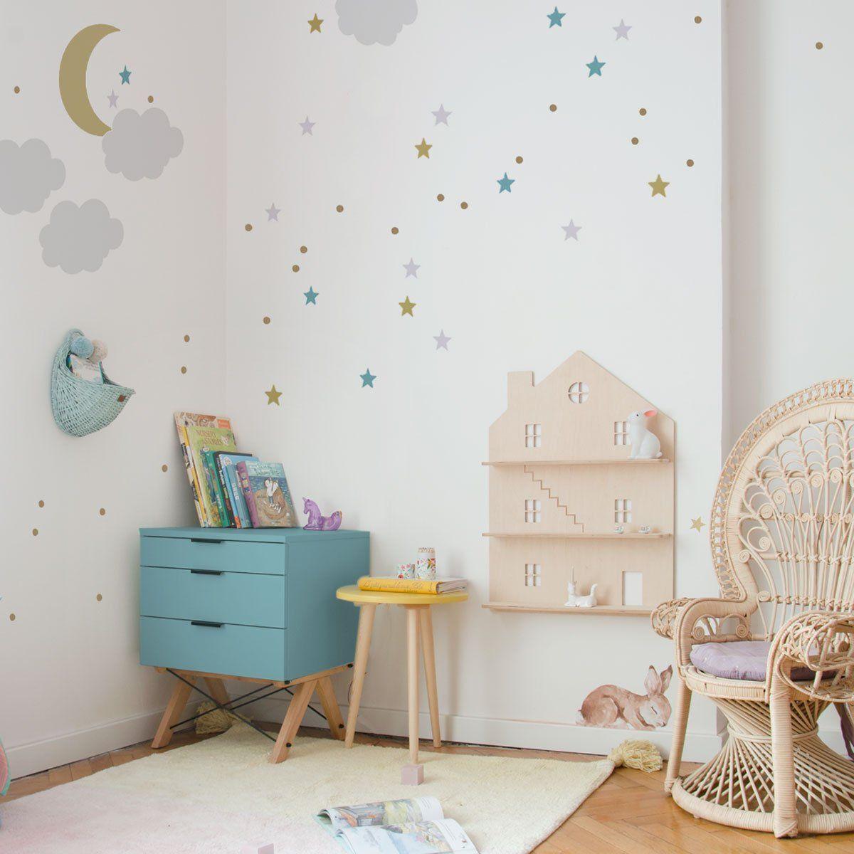 1122009300901 - Baby-Sticker Colourful Sky Set