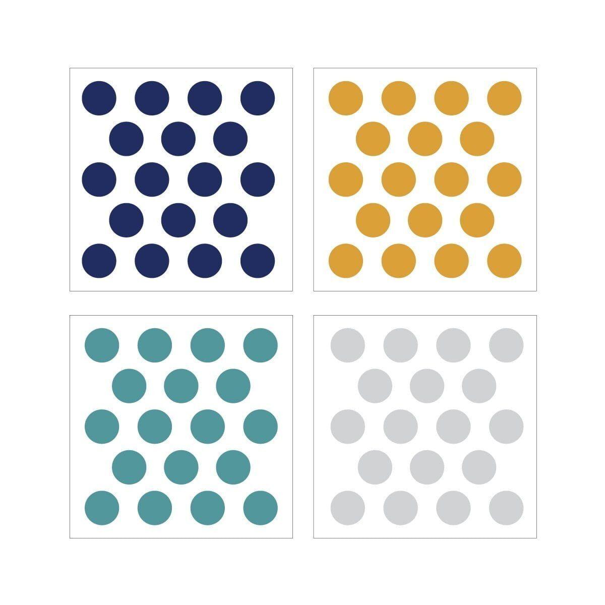 1122009402100 - Baby-Sticker Confetti 5 (x72)