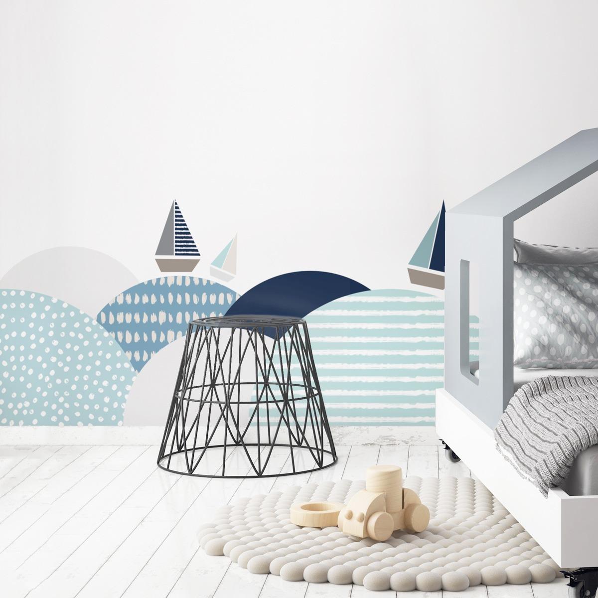 1122009500400 - Baby-Sticker Southern Sea Behind-The-Bed