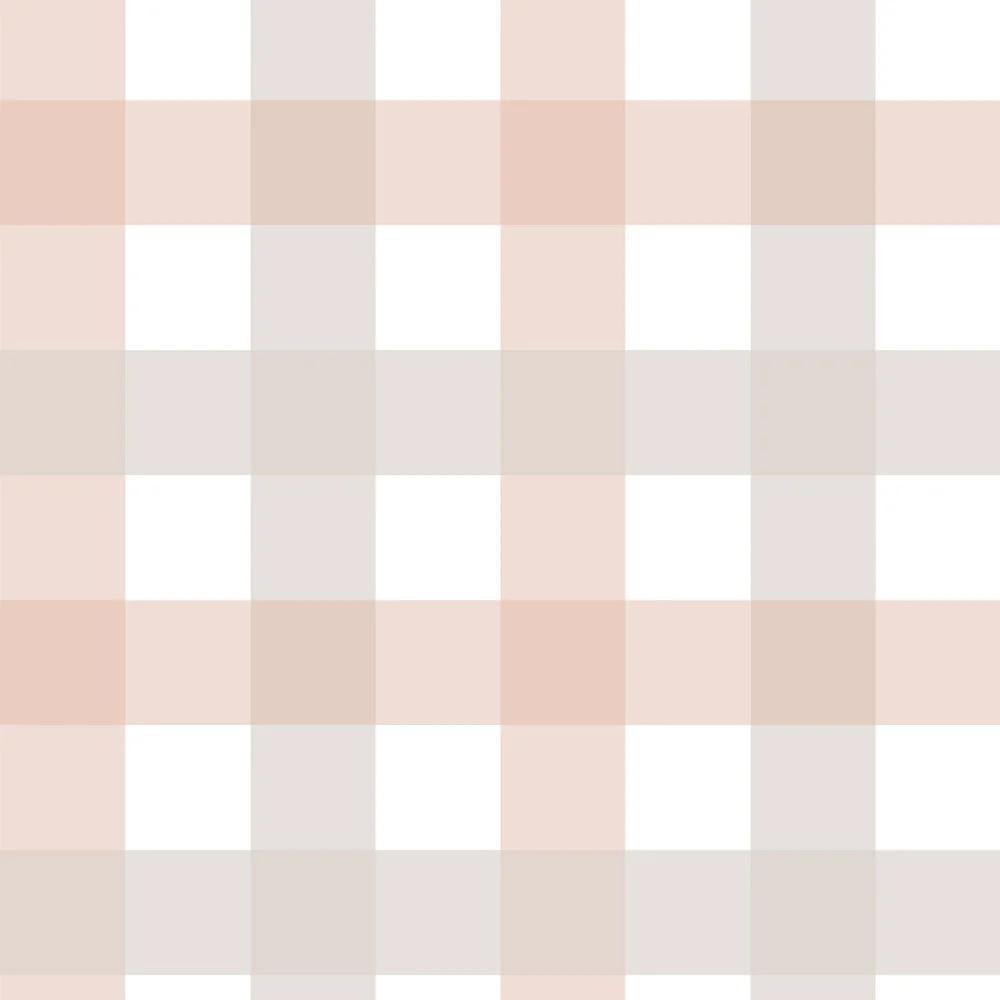 1122009937008 - Babytapete Provence Check Medium