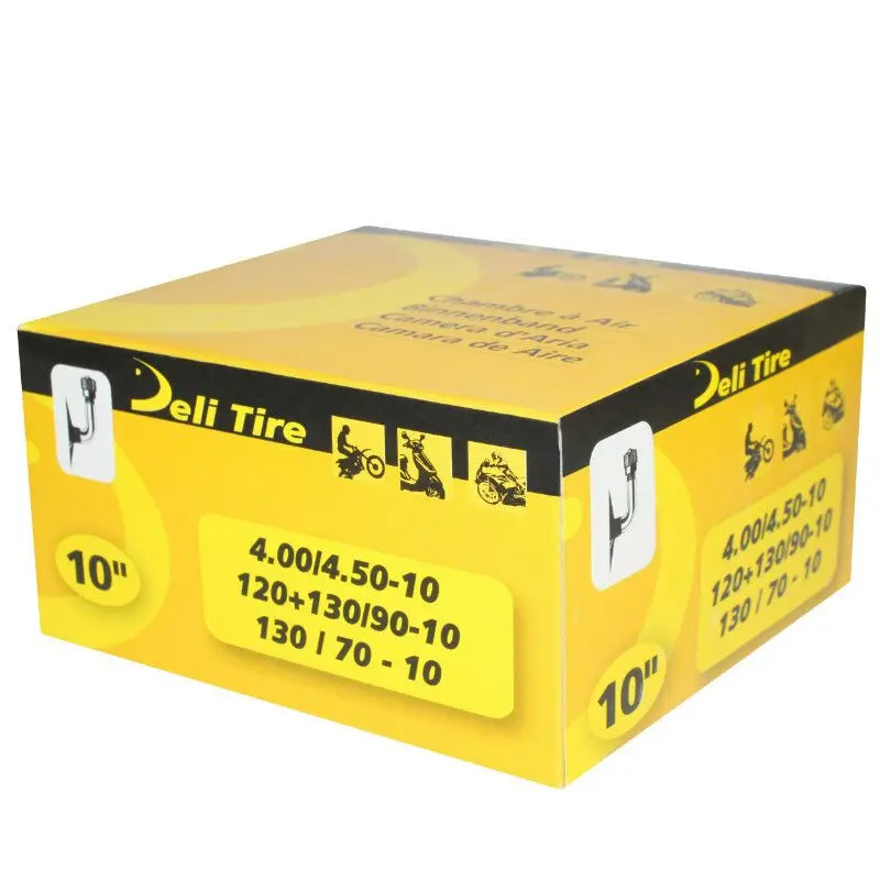 Rollerschlauch Winkelventil Deli Tire 10'' 4.00-10 A 4.50-10 , 120-90-10 , 130-90-10 , 130-70-10