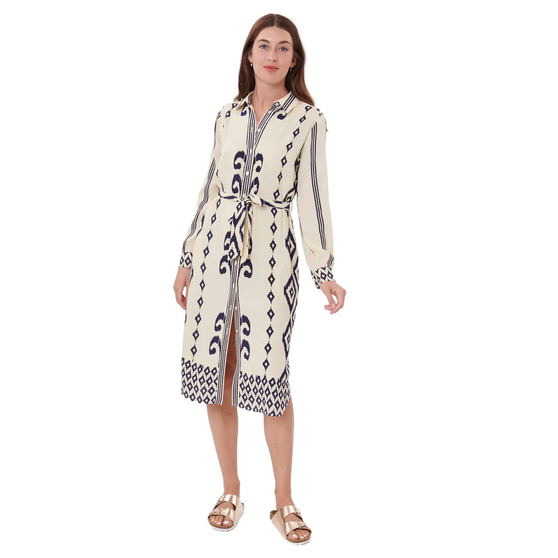 Hemdkleid Damen Derhy Telica