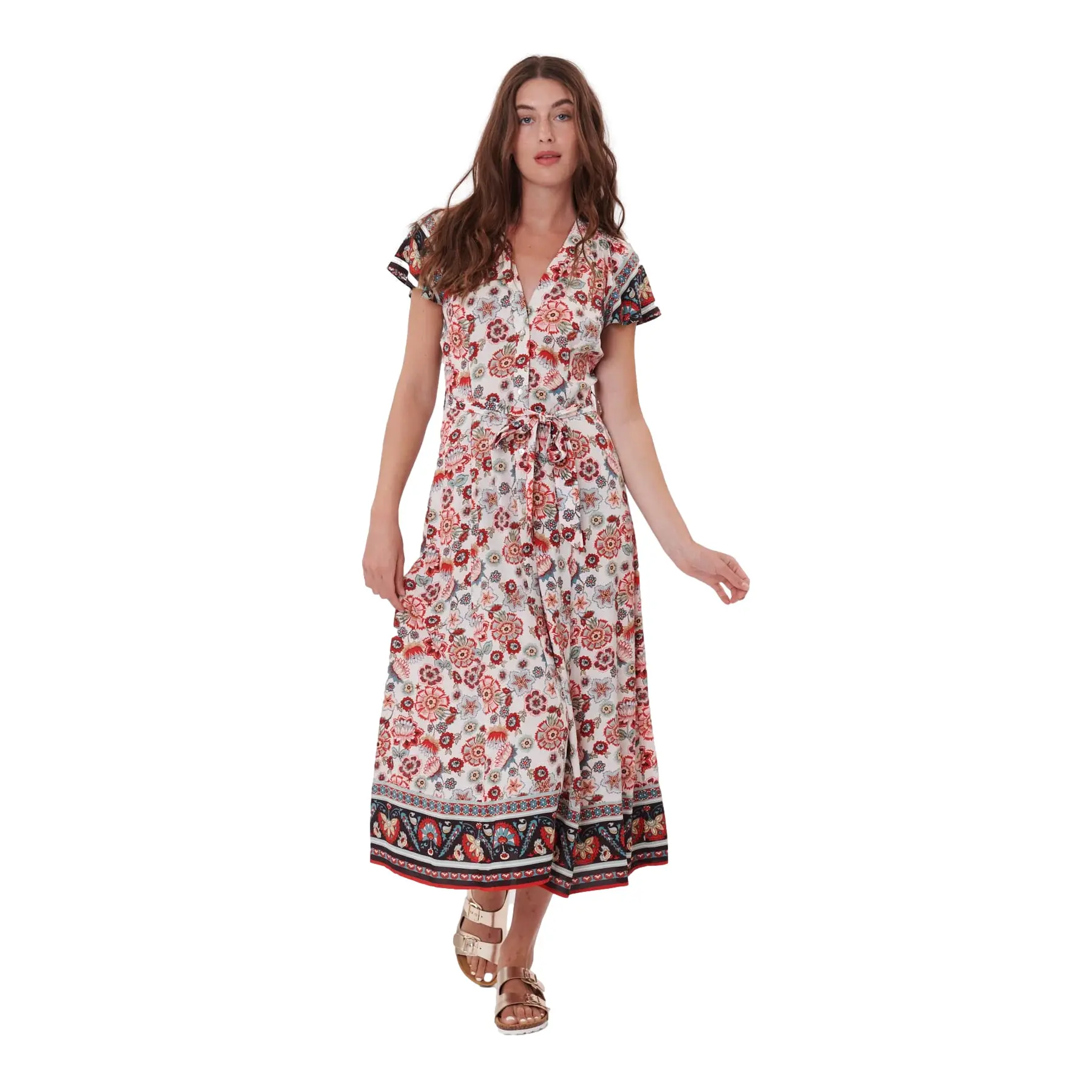 Maxikleid Damen Derhy Tiramitsu