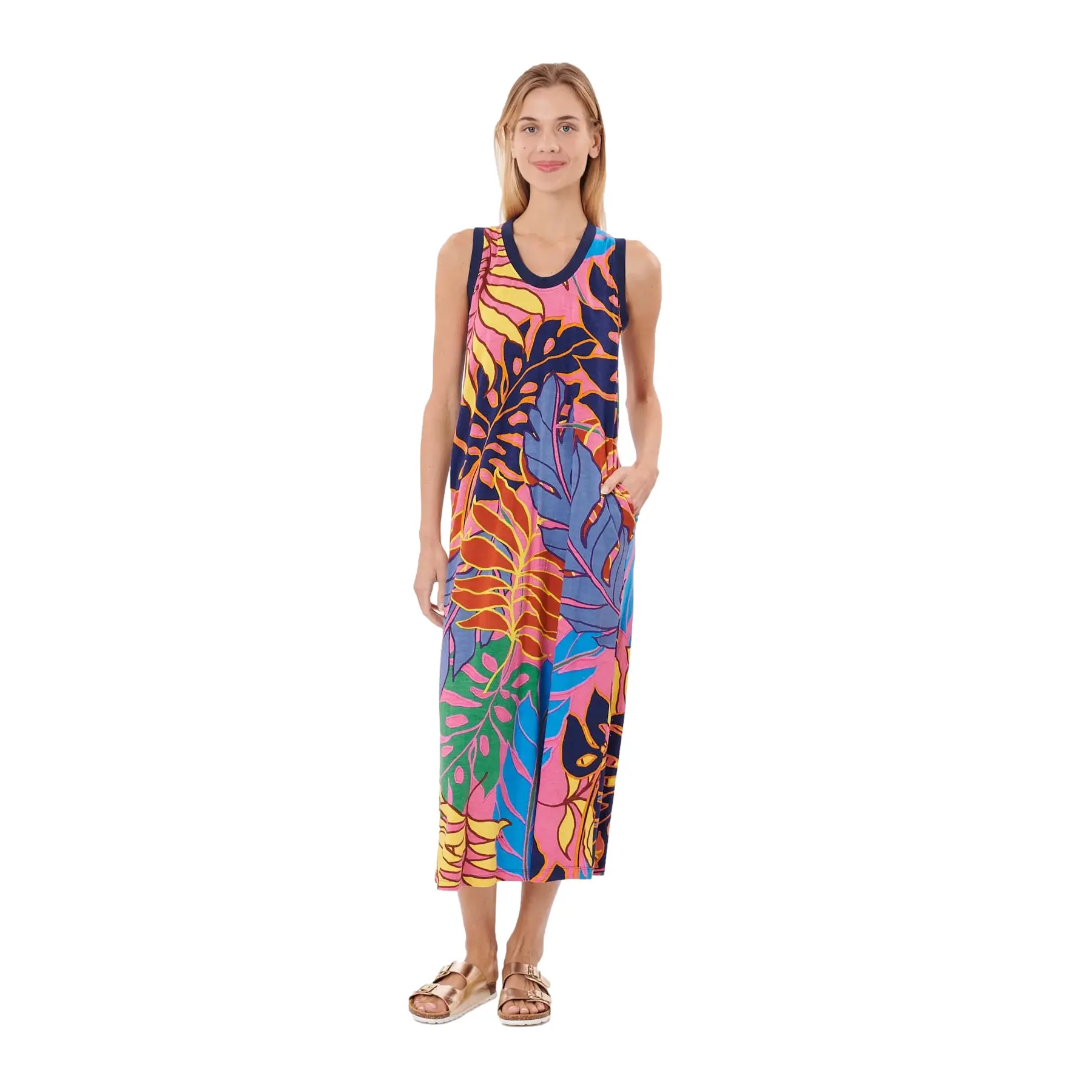 Maxikleid Damen Derhy Triangle