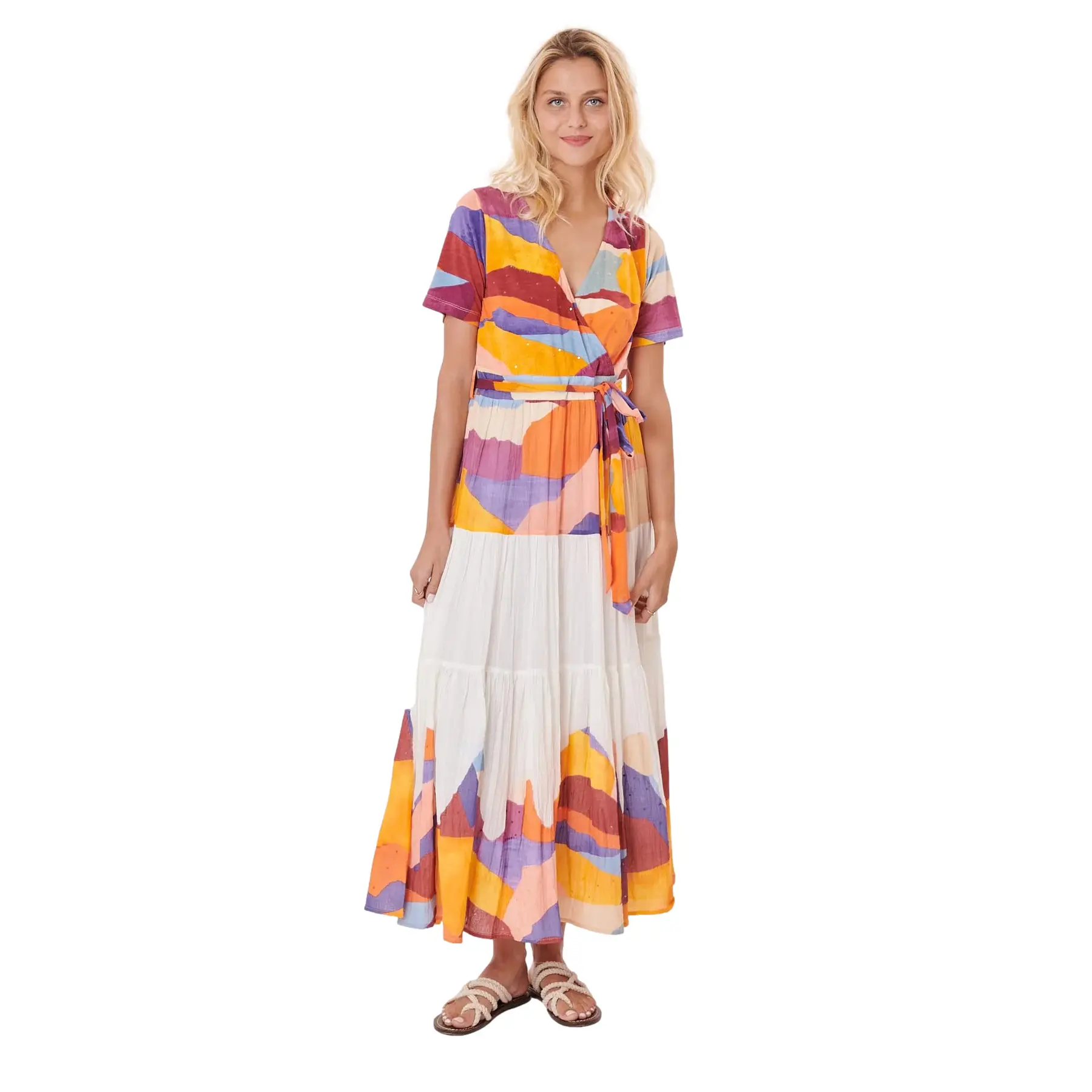 Maxikleid Damen Derhy Tricherie