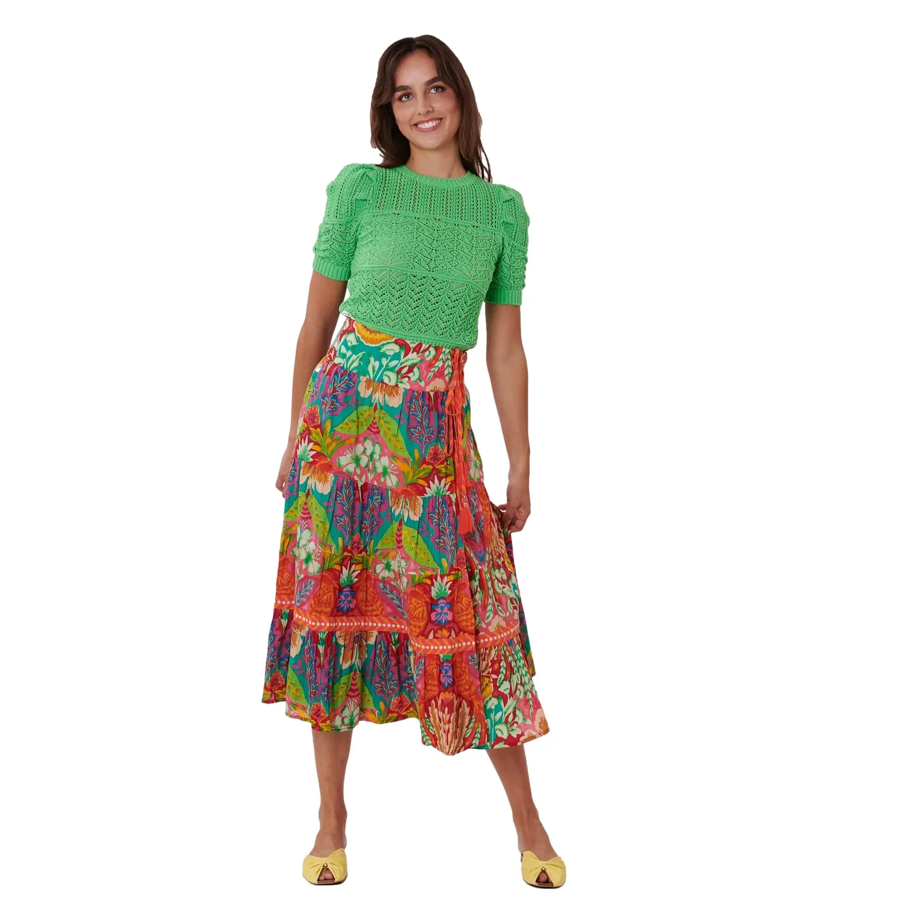 Midi-Rock Damen Derhy Varsha