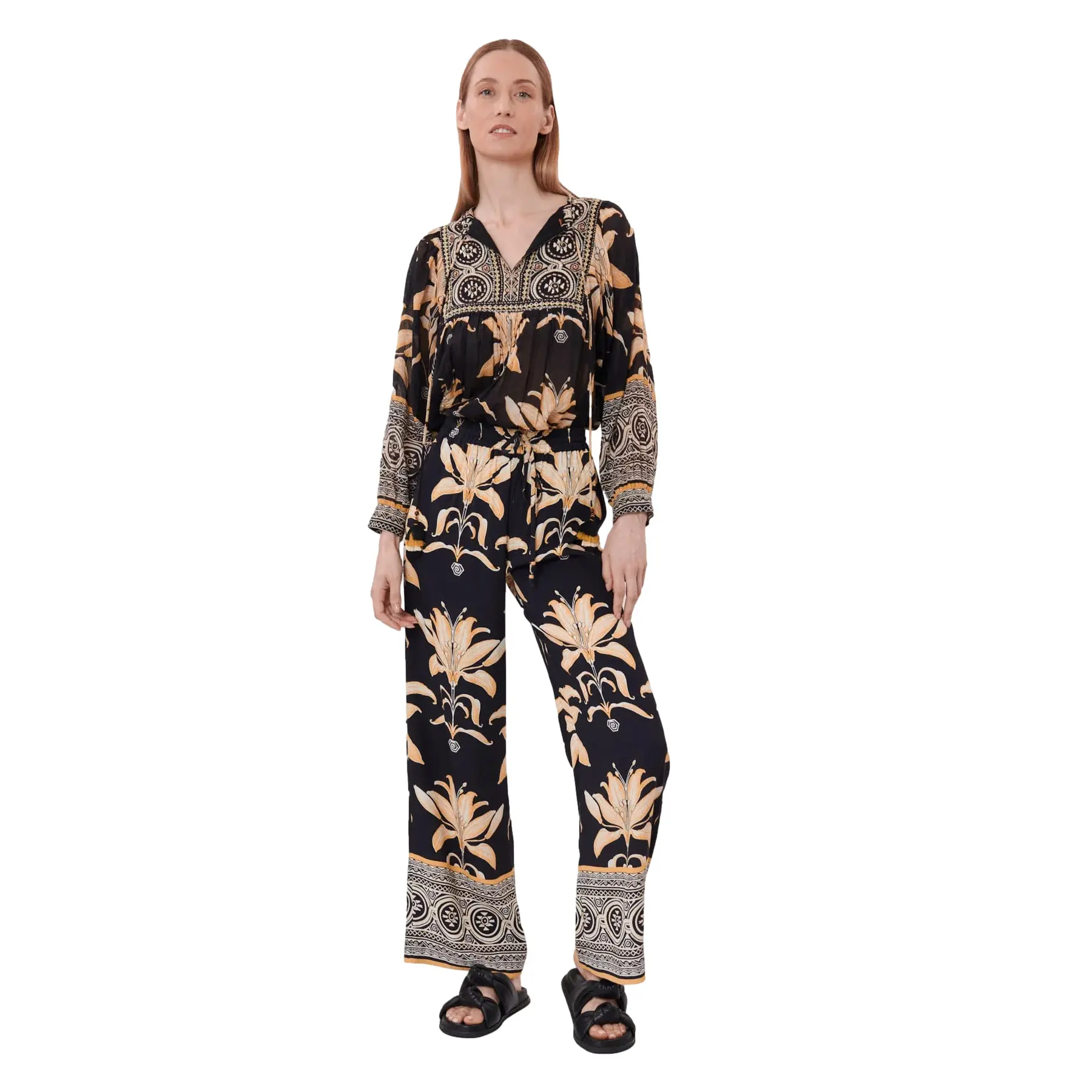 Weite Hose Damen Derhy Palissy
