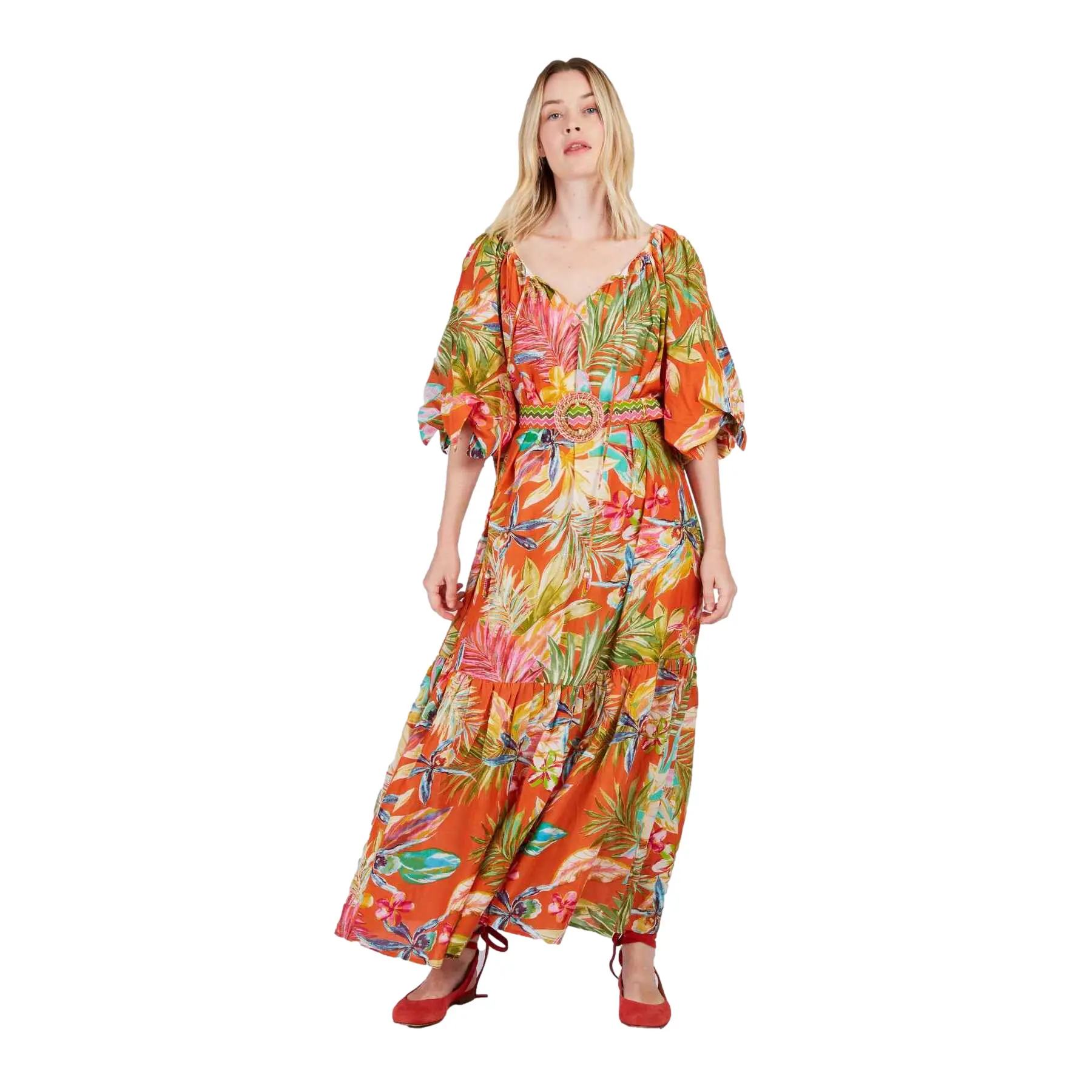 Langes Kleid, Damen Derhy Penny