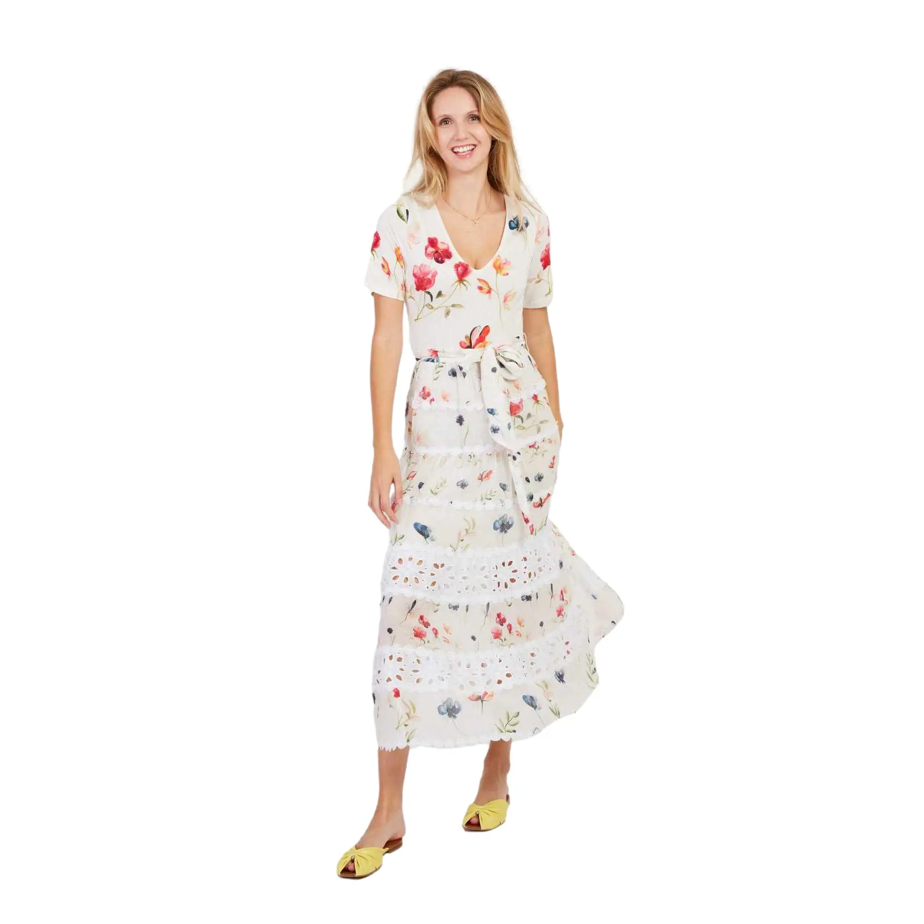 Midikleid Damen Derhy Pirouette