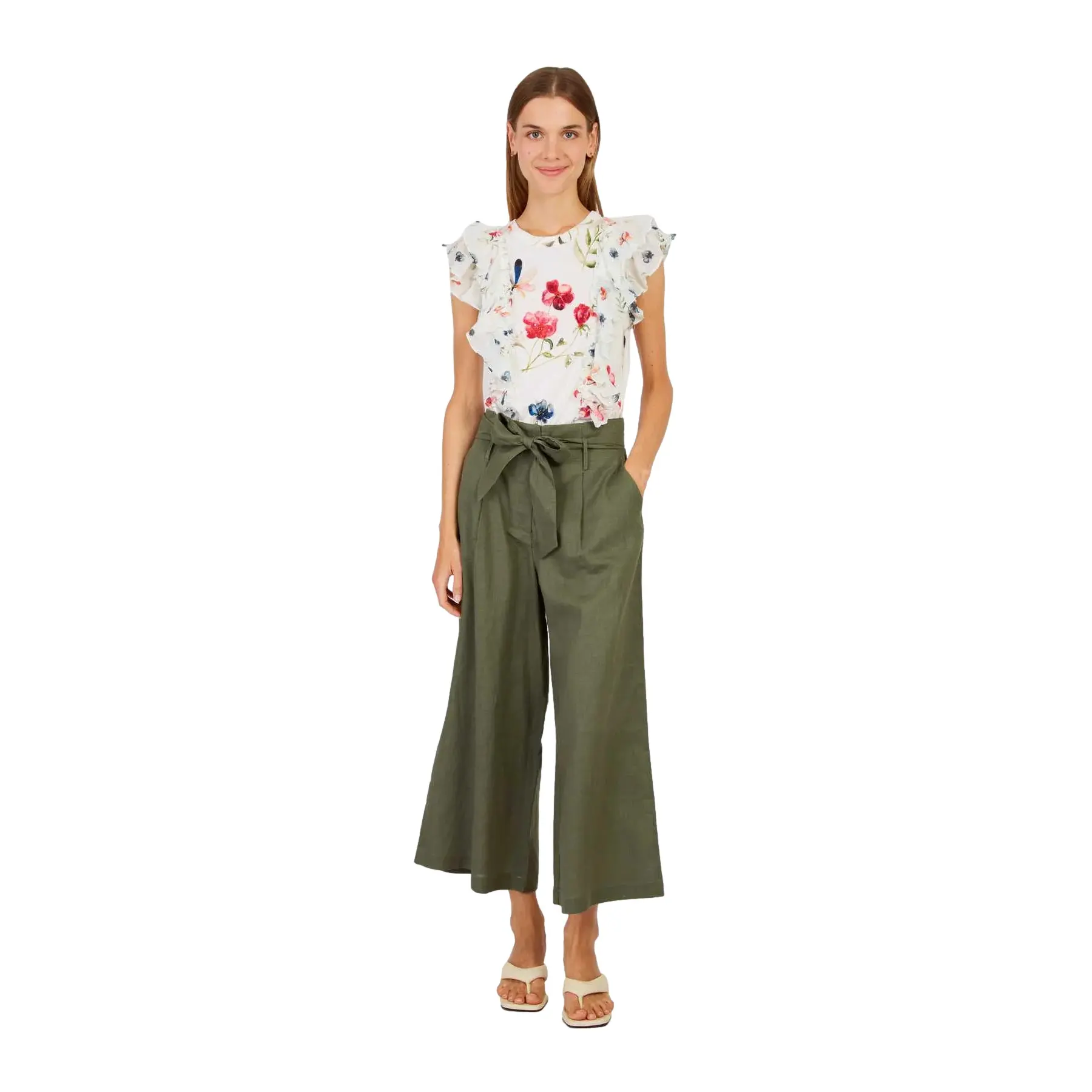 Ärmellose Bluse, Damen Derhy Zonza
