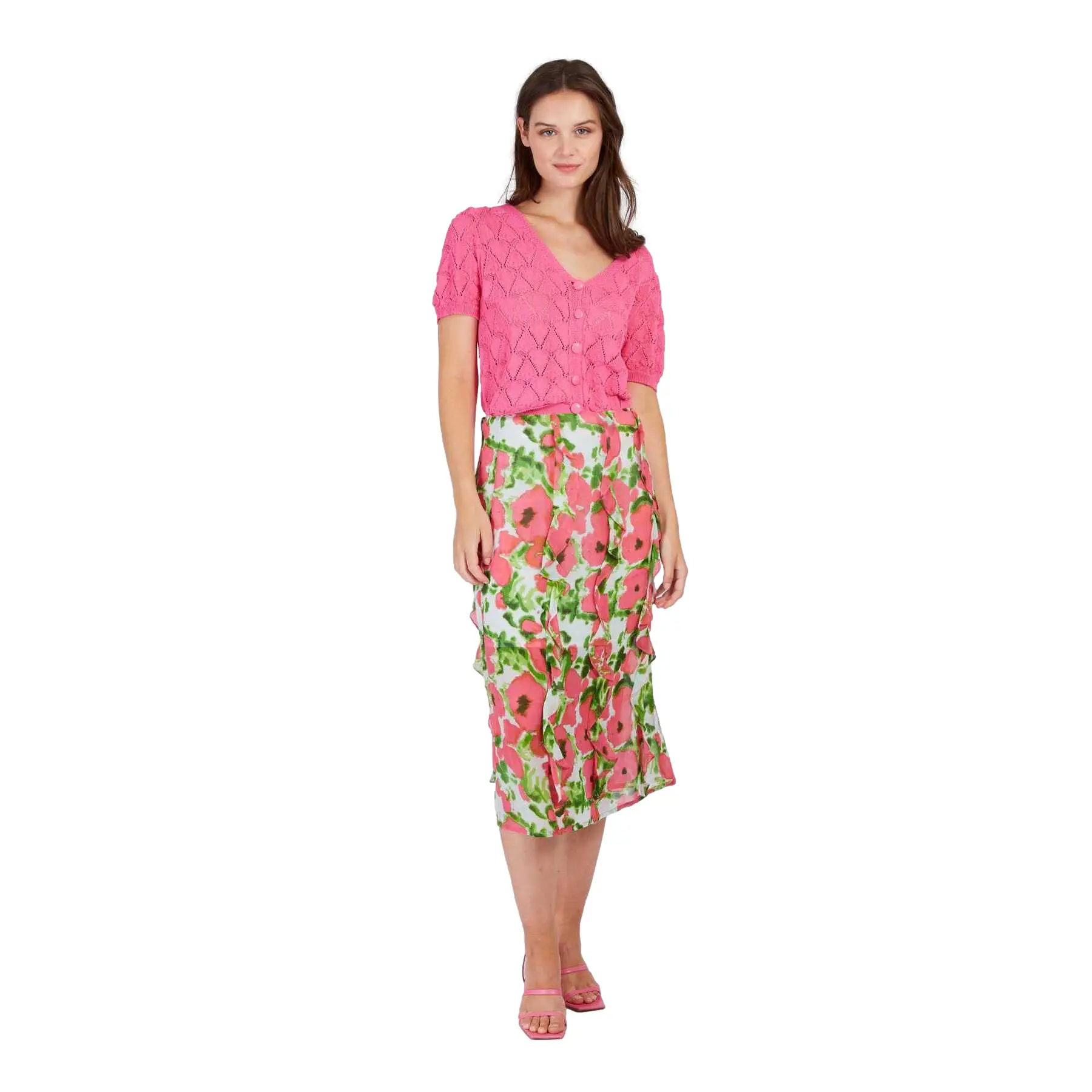Kurzes Stricktop für Damen Derhy Flore