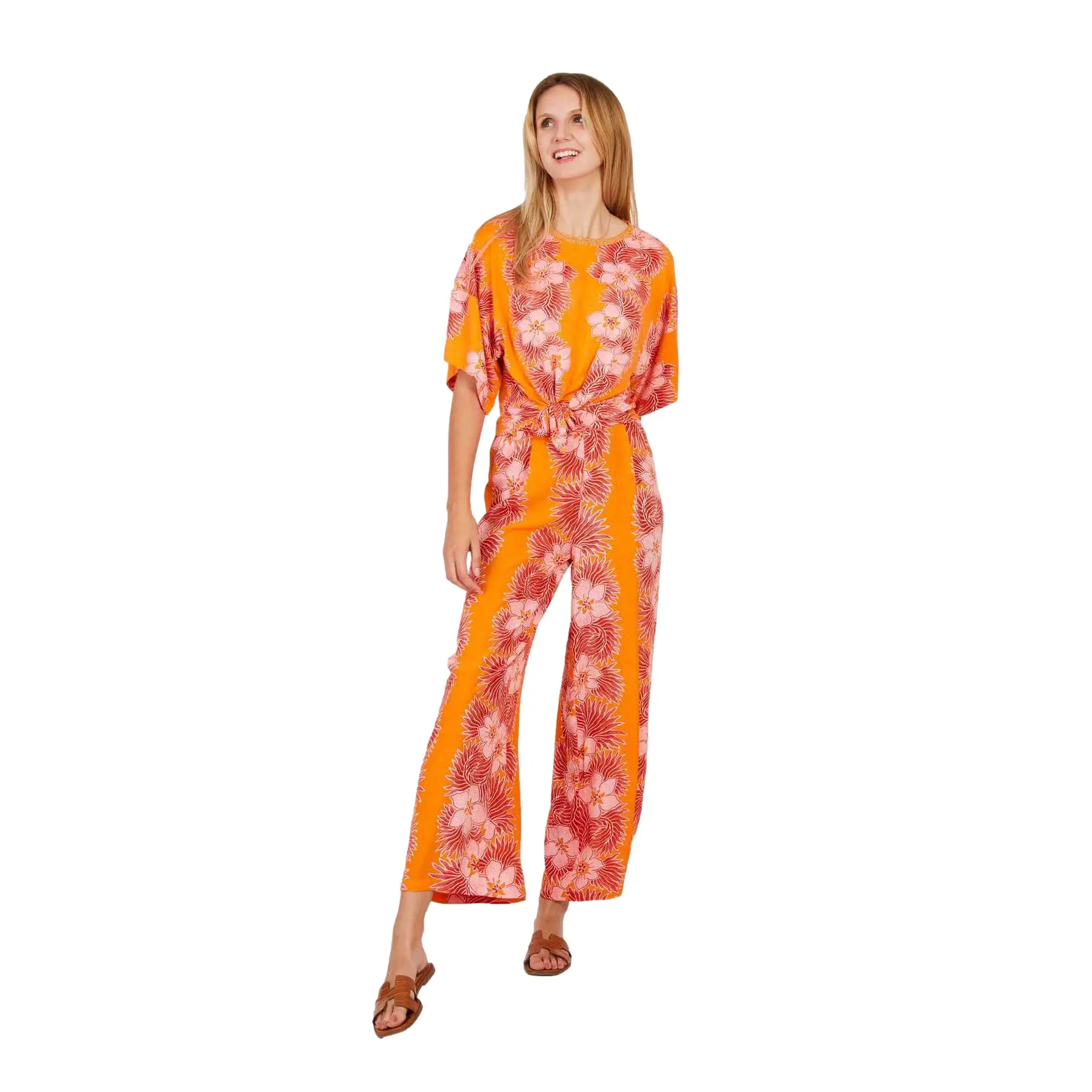 Tropische Palazzo-Hose Damen Derhy Danaides