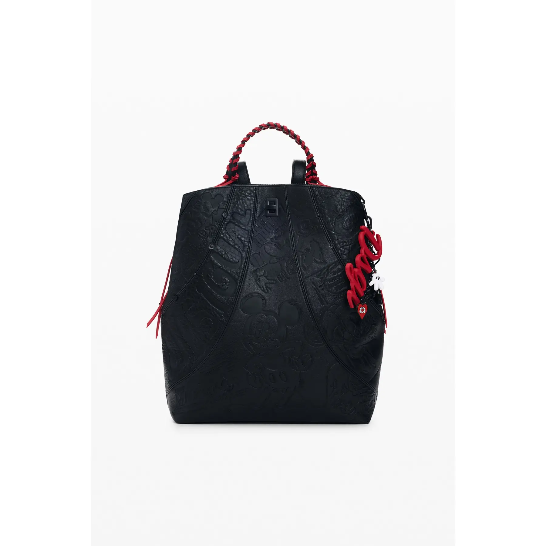 Desigual Damen Noir Rucksack All Mickey Sumy