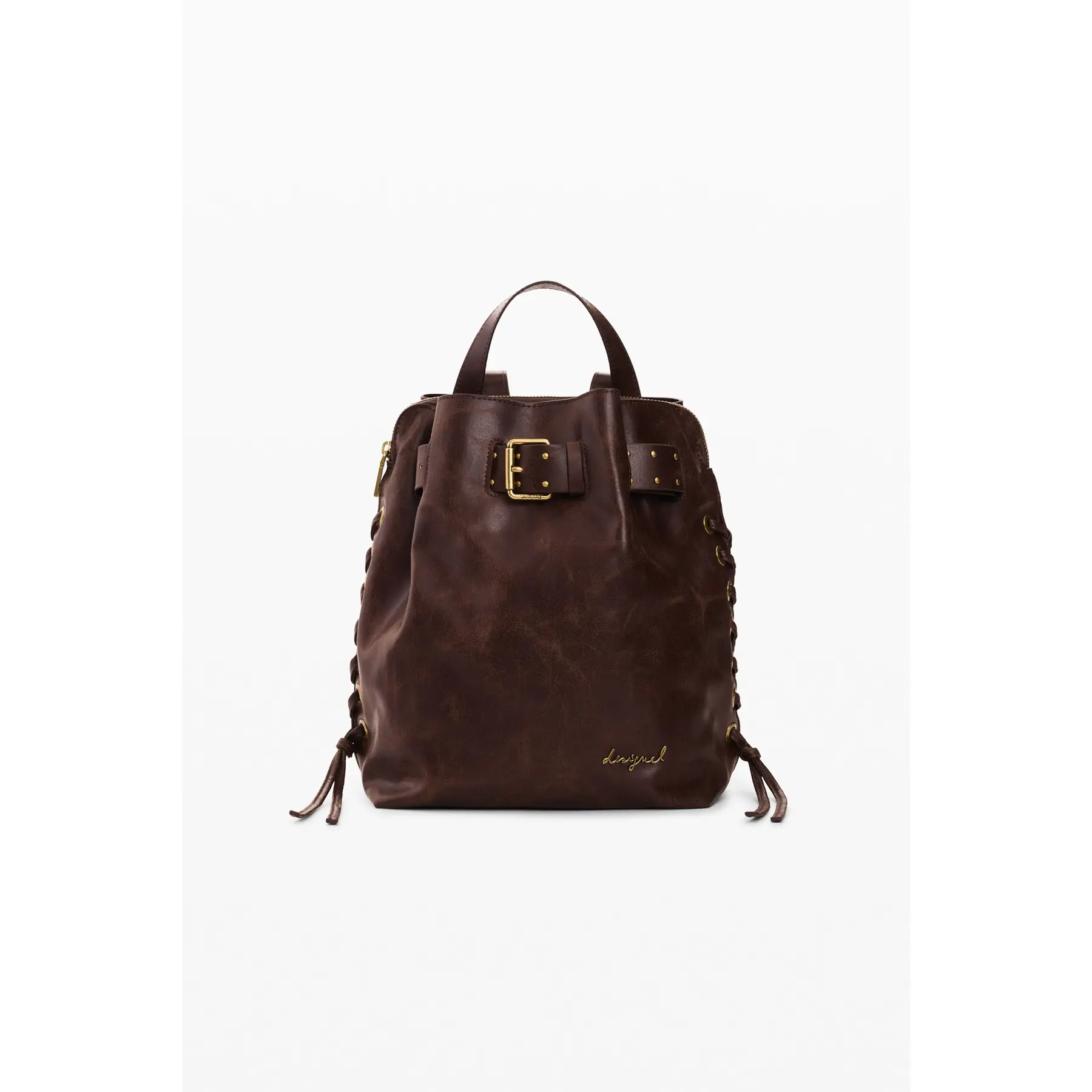 Desigual Women's Marron Backpack Galaxy Luena Choco
