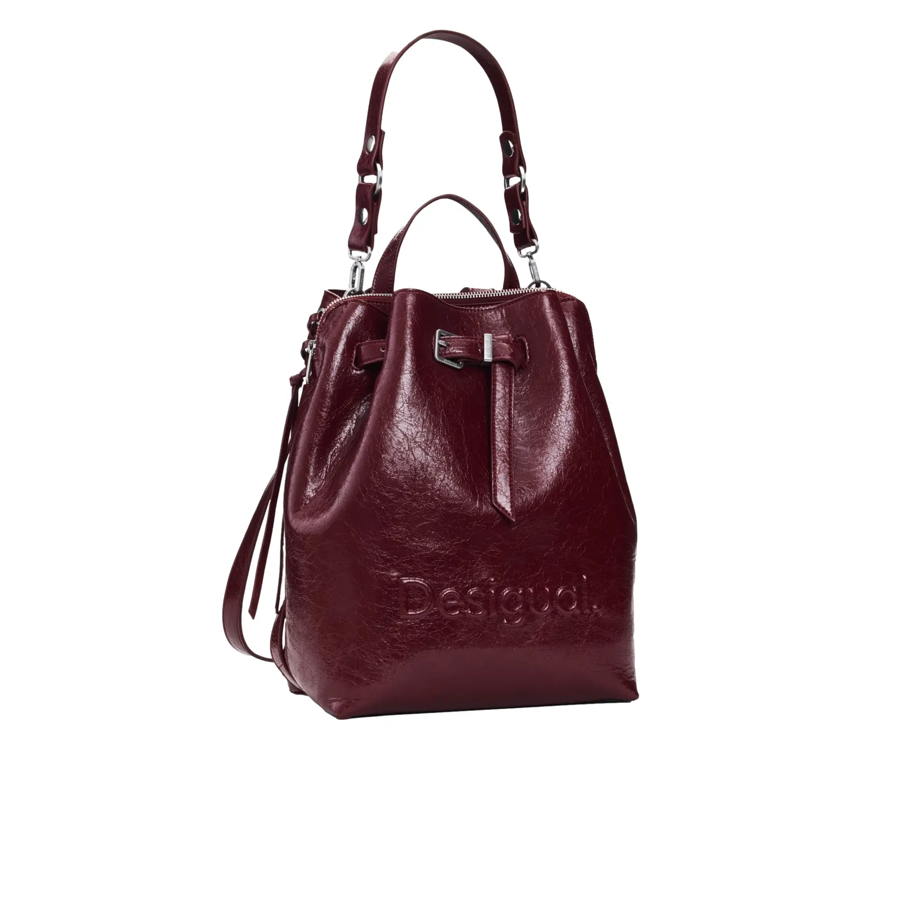 Desigual Donna Multicolore Borsa A Secchiello