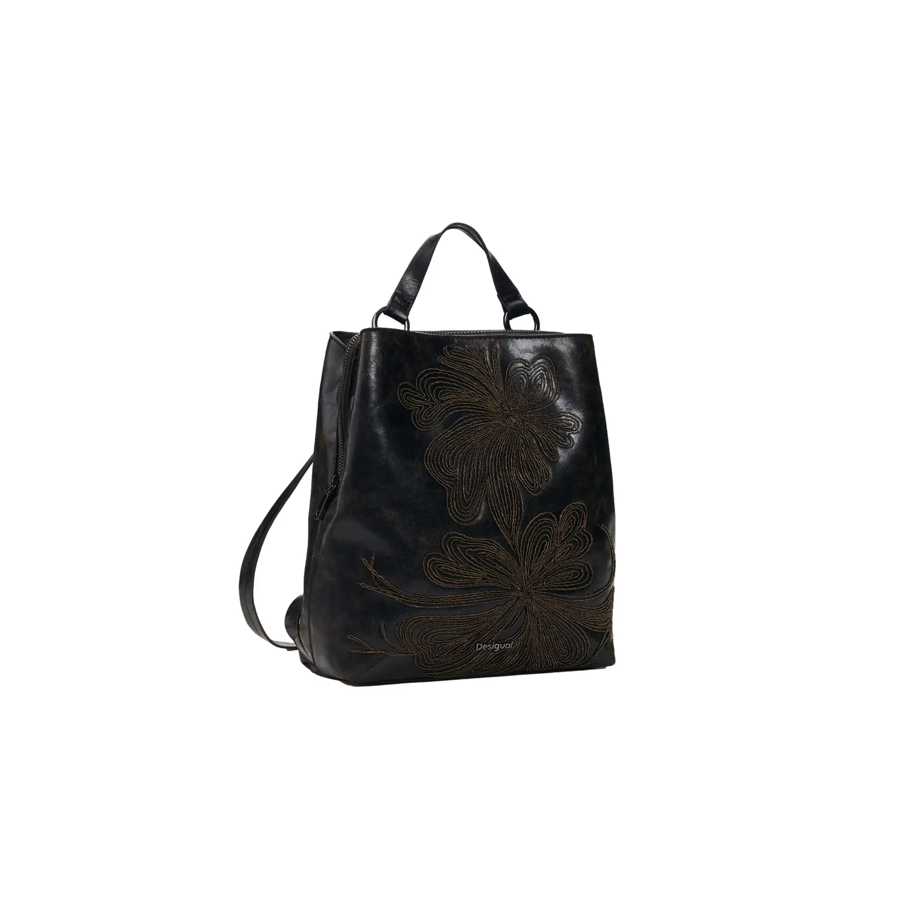 Desigual Women's Marron Backpack Goodall Sumy Mini