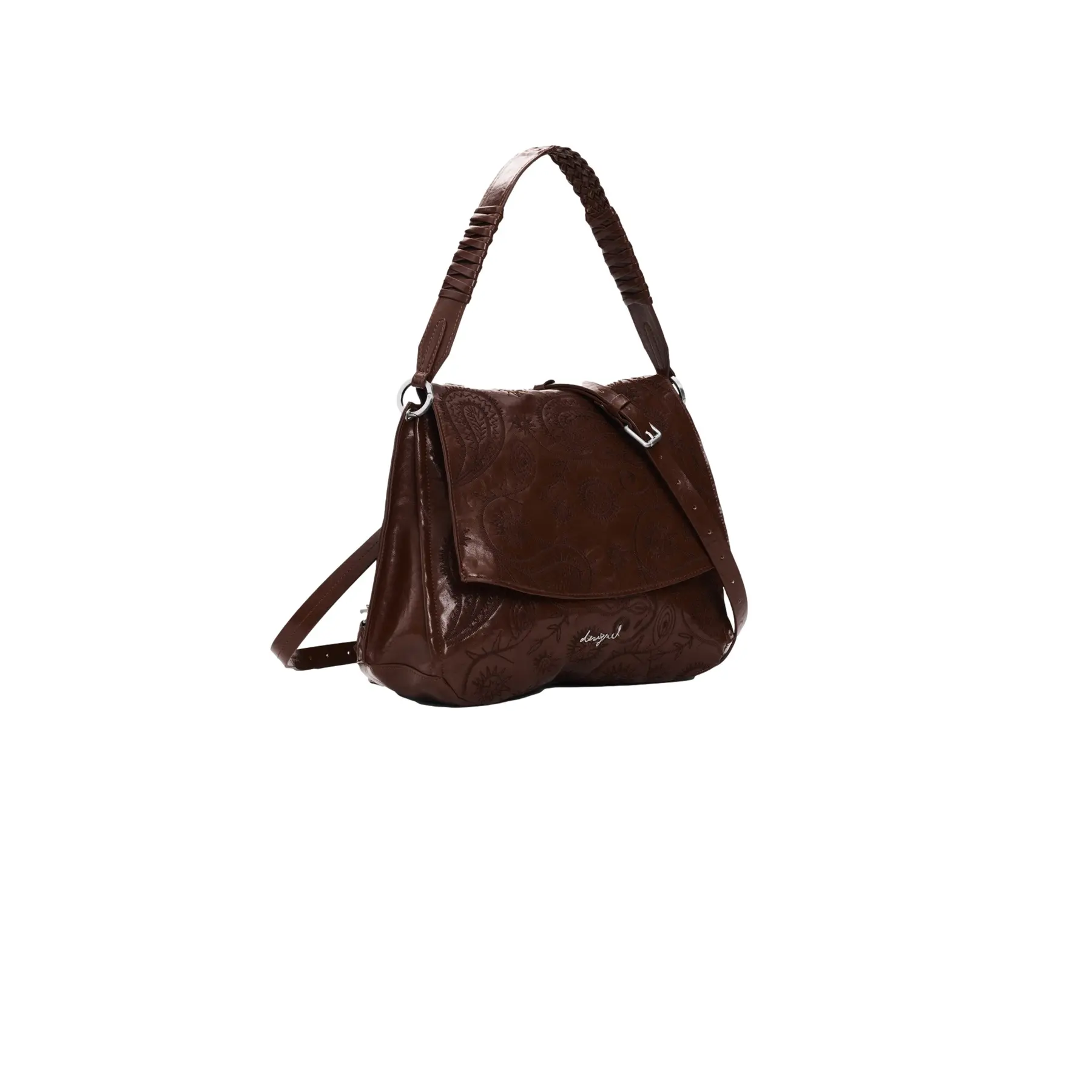 Desigual Damen Marron Handtasche Dejavu Posadas
