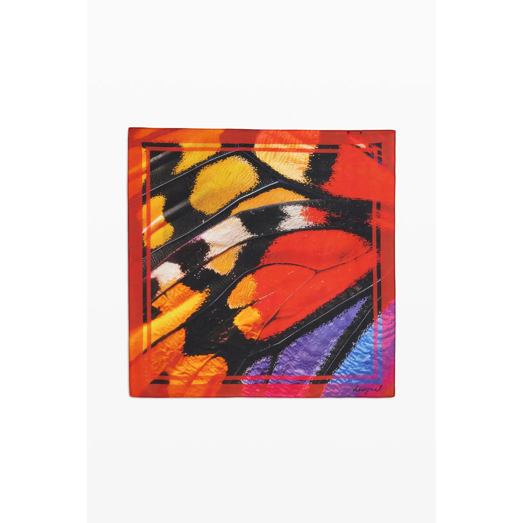 Desigual Donna Multicolore Foulard Da Wingland
