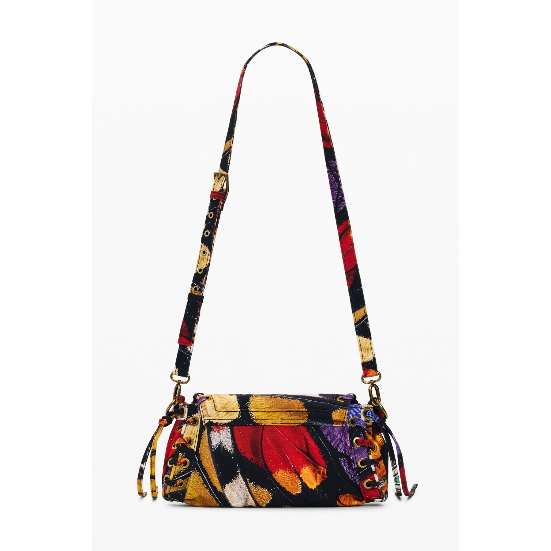 Desigual Damen Multicolore Schultertasche Wingland Zarauz